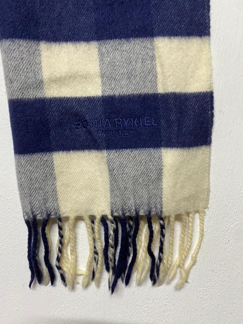 Sonia Rykiel × Vintage 💥 SONIA RYKIEL Fourlads VINTAGE MUFFLER SCARF Size ONE SIZE - 5 Thumbnail