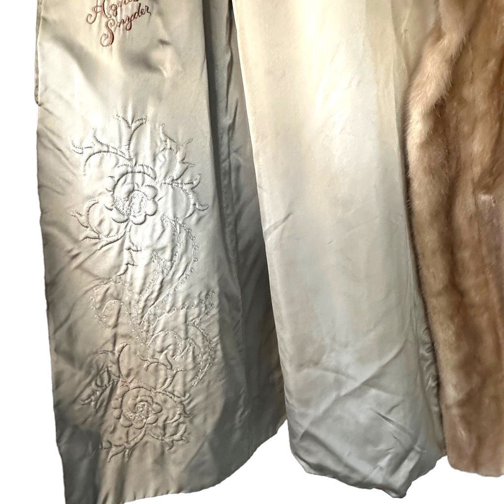 Other Vintage Full Length Luxury MINK COAT Size Large EUC Size L / US 10 / IT 46 - 3 Thumbnail