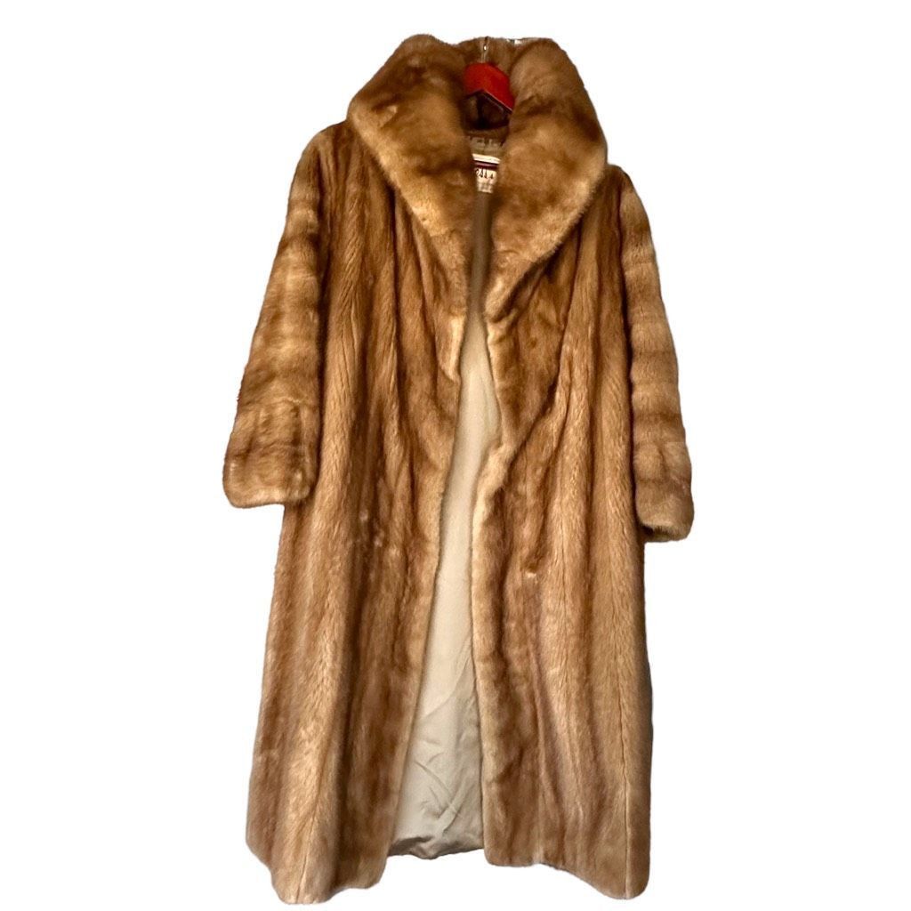 Other Vintage Full Length Luxury MINK COAT Size Large EUC Size L / US 10 / IT 46 - 9 Thumbnail