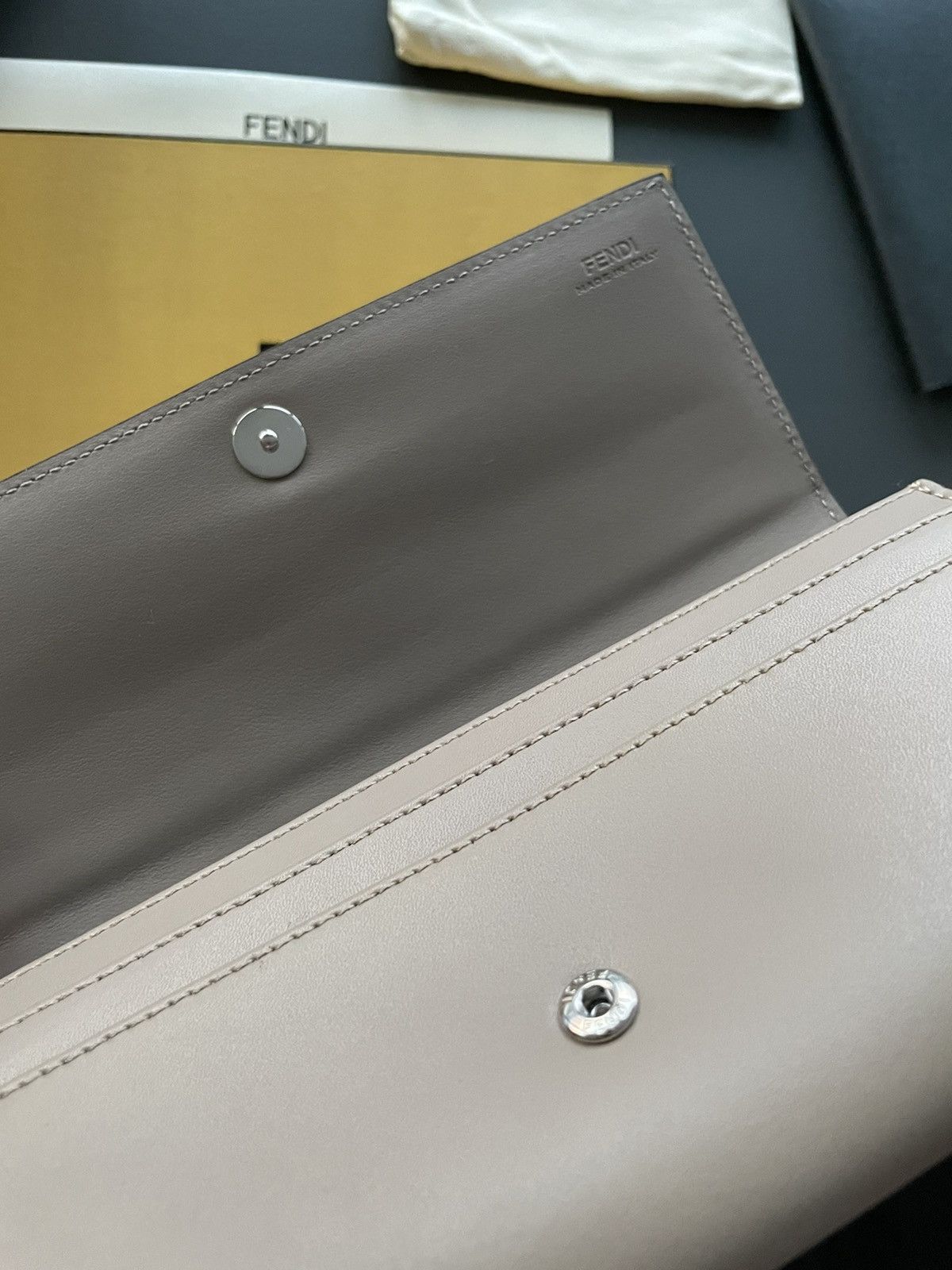 Fendi New Super Runway Limited Edition Hermes Grade Leather Wallet Size ONE SIZE - 13 Thumbnail
