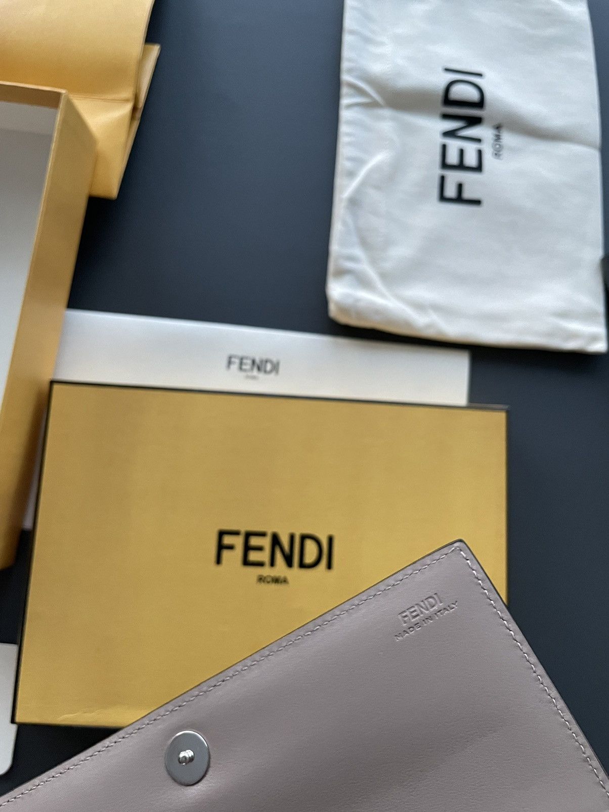 Fendi New Super Runway Limited Edition Hermes Grade Leather Wallet Size ONE SIZE - 12 Thumbnail