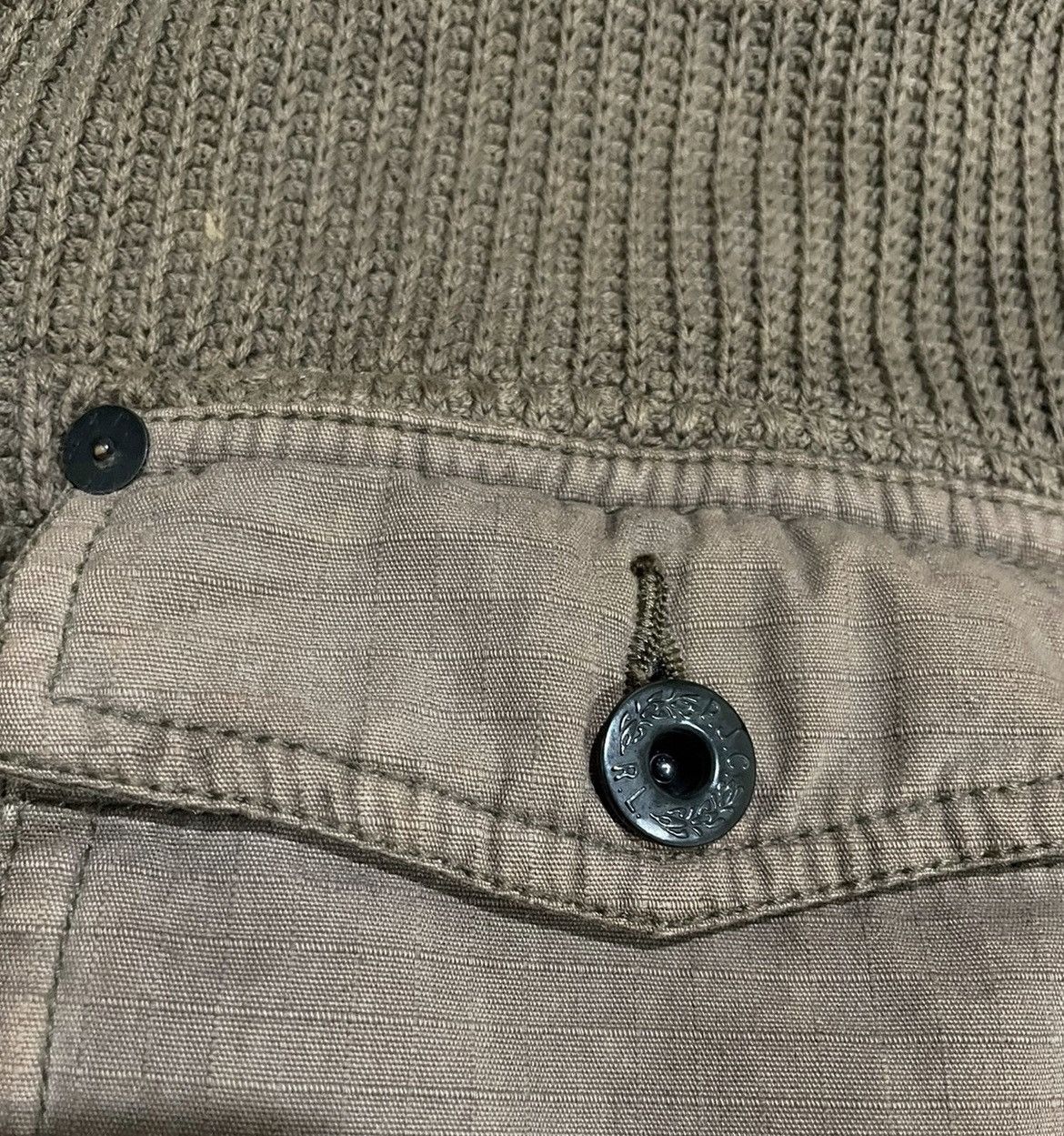 Polo Ralph Lauren Rare💥 Polo Jeans Military Standard Issue Knitted Sweater Size US L / EU 52-54 / 3 - 17 Thumbnail