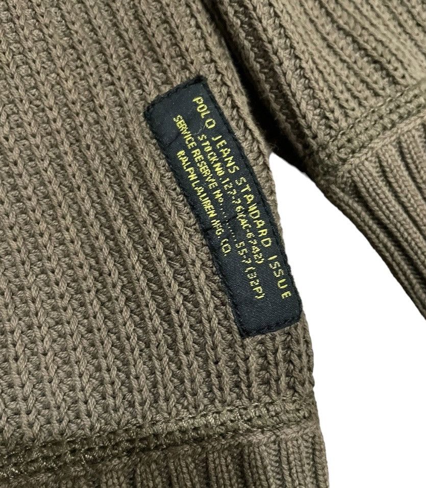 Polo Ralph Lauren Rare💥 Polo Jeans Military Standard Issue Knitted Sweater Size US L / EU 52-54 / 3 - 8 Thumbnail