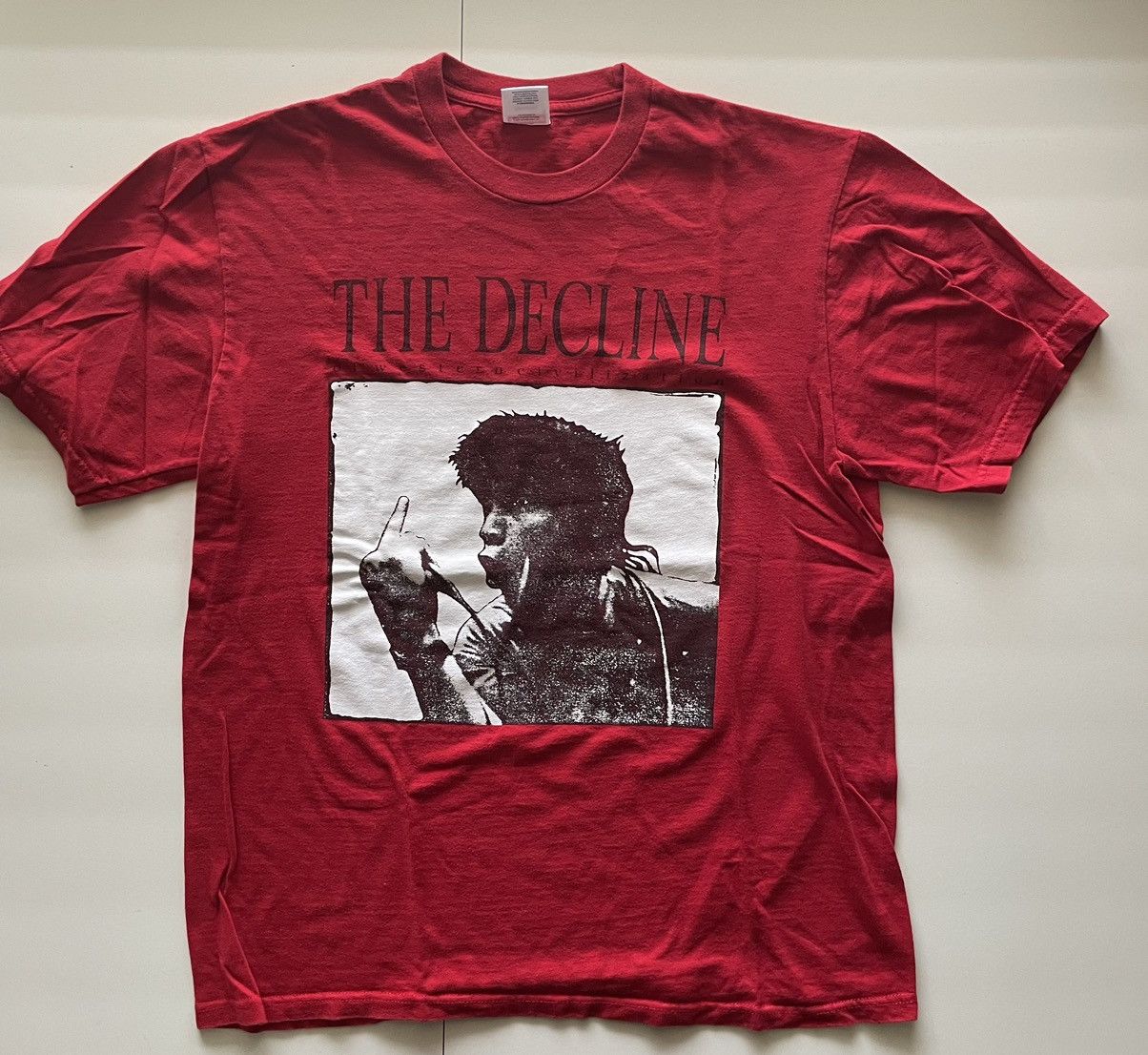 Supreme SUPREME DECLINE OF WESTERN CIVILIZATION TEE FW17 Grailed