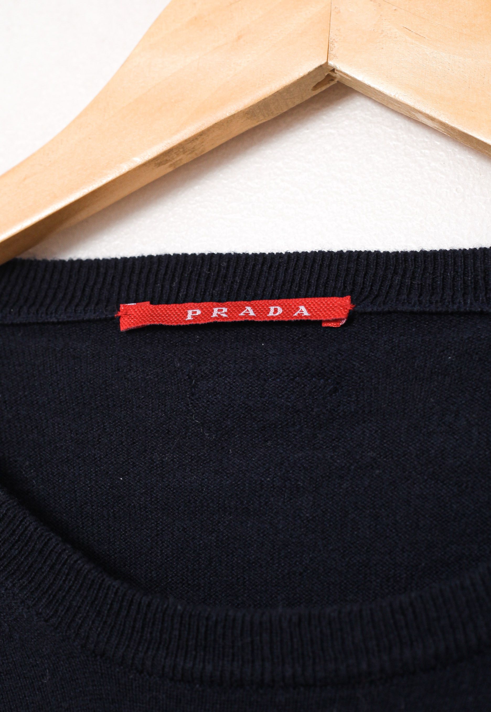 Prada Vintage PRADA Sweater Jumper S0130 Size US XL / EU 56 / 4 - 3 Thumbnail