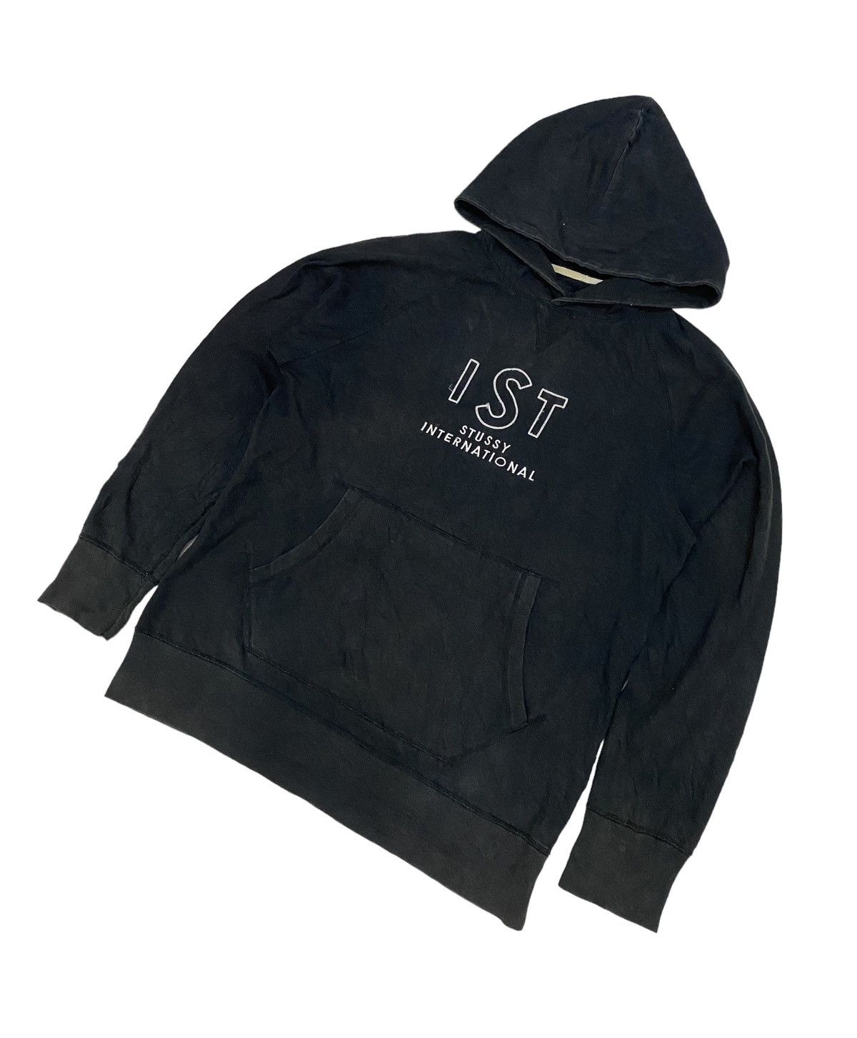 Stussy Stussy International Black Hoodie Size US M / EU 48-50 / 2 - 2 Thumbnail