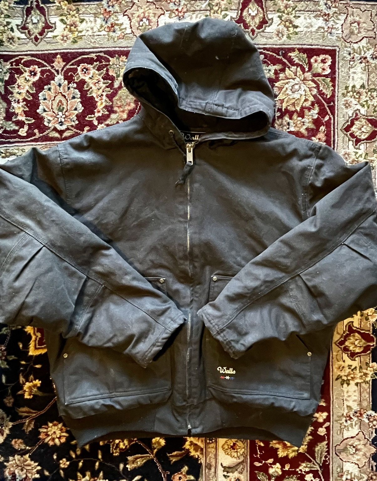 Vintage Vintage WALLS Carhartt style CARPENTER WORK JACKET Grailed