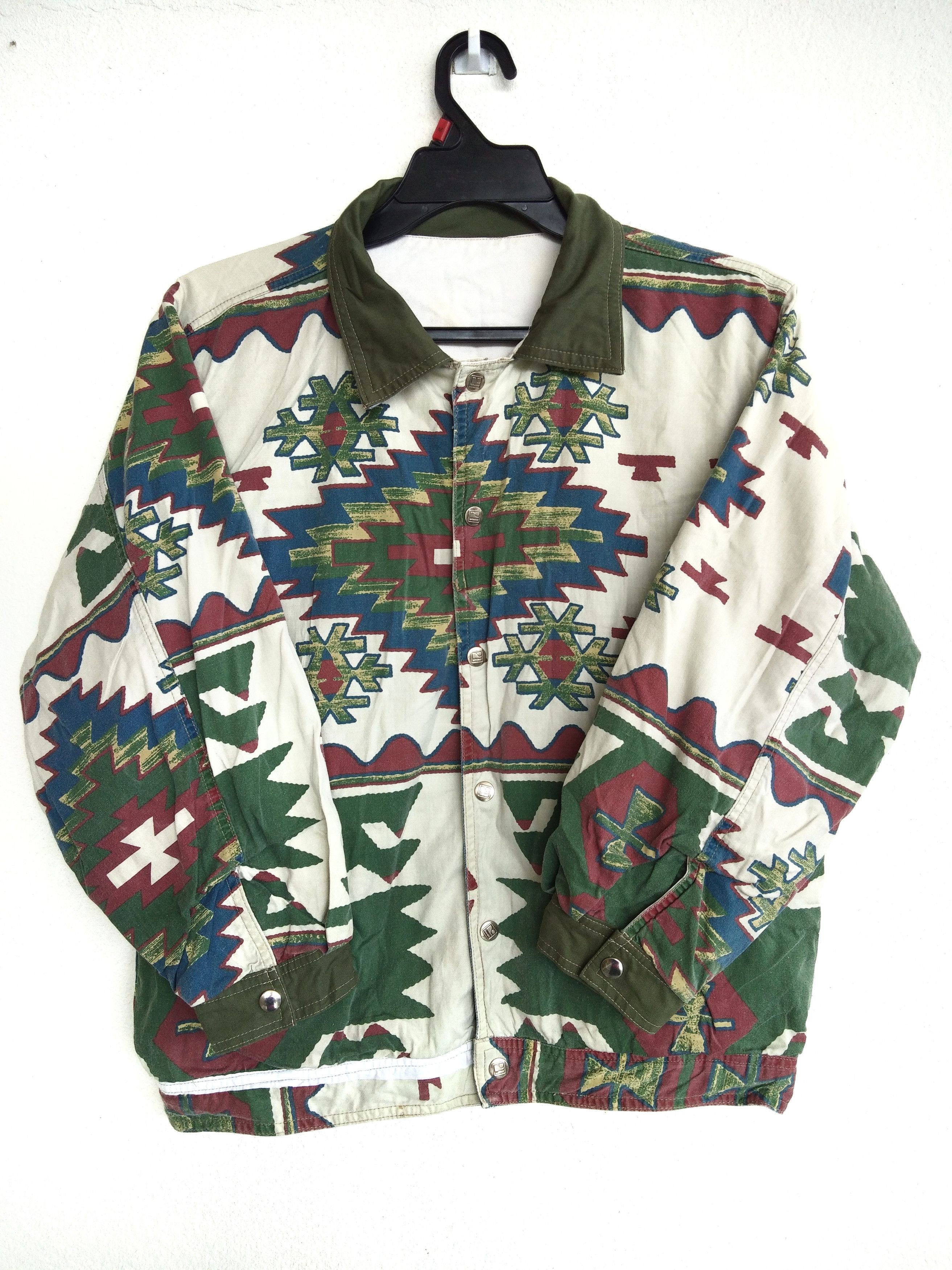 Rare Design Full Print Riversable Denim Jaket