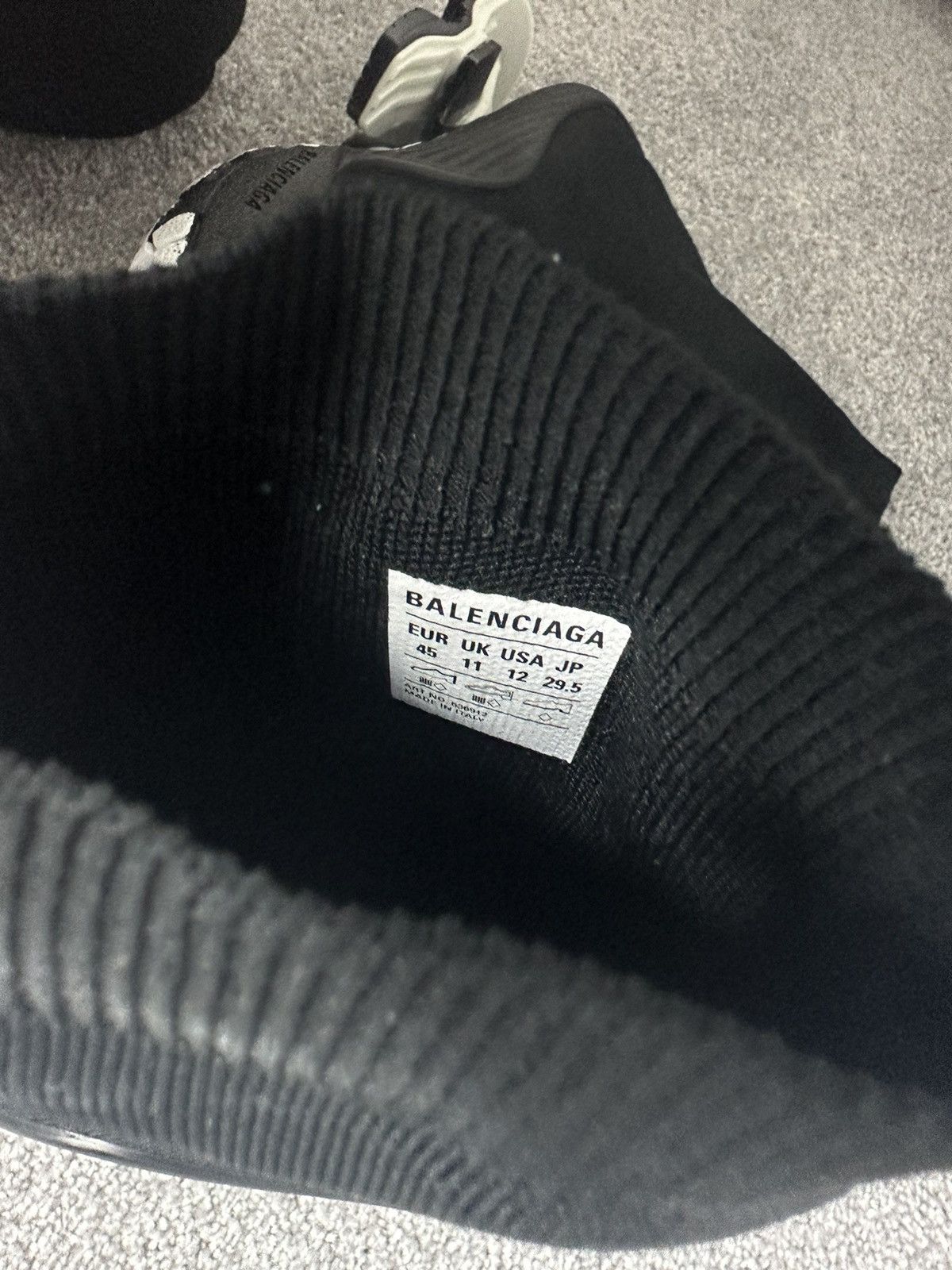 Balenciaga balenciaga x vibram Size US 12 / EU 45 - 4 Thumbnail