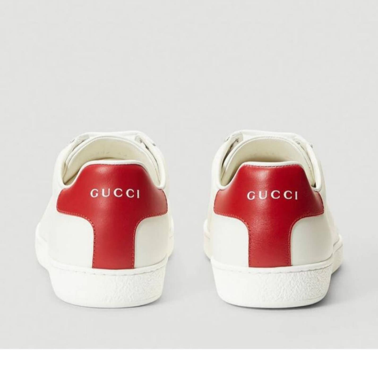 Gucci Ace sneakers with interlocking G logo perforated Size US 6.5 / IT 36.5 - 3 Thumbnail