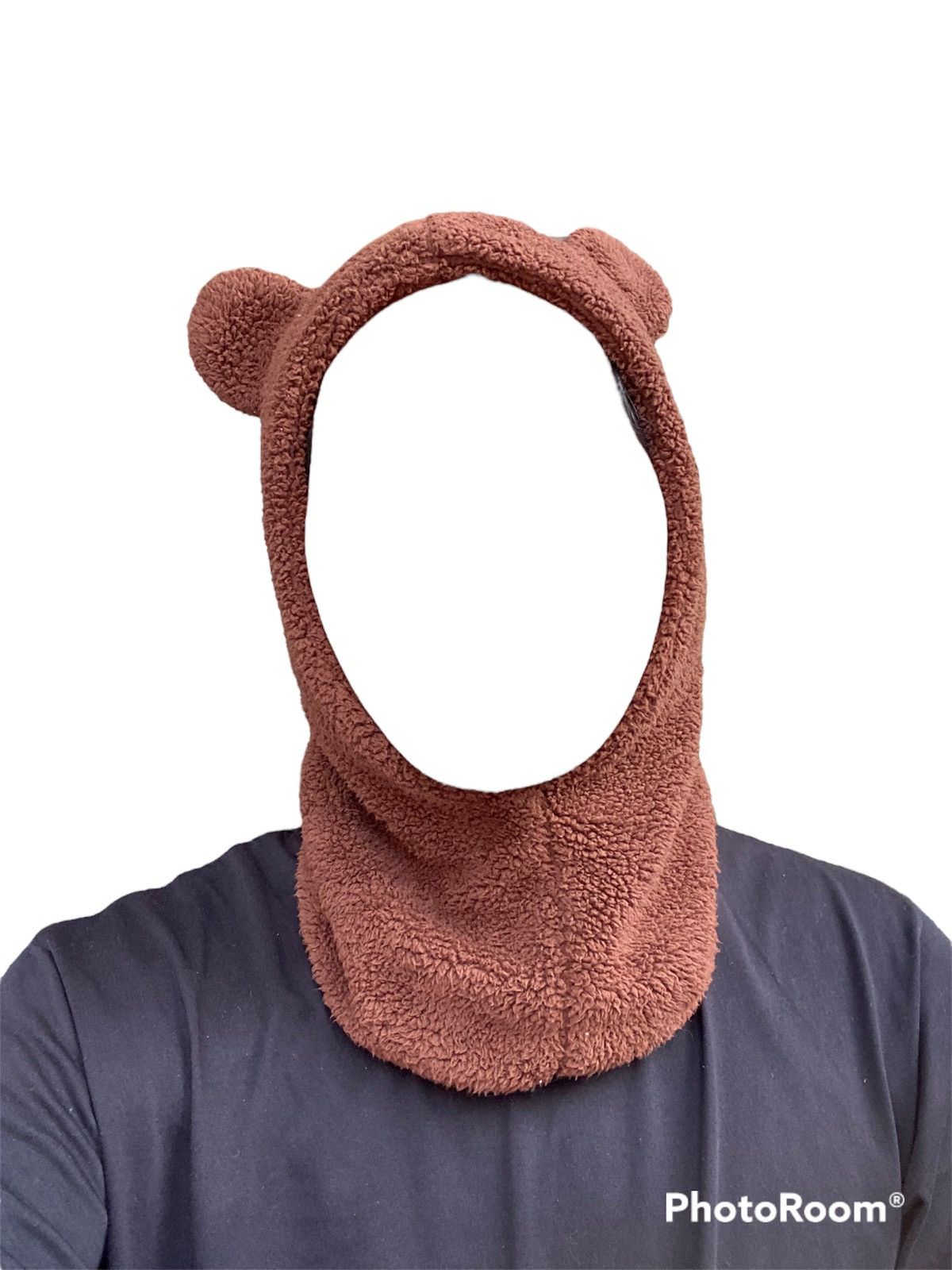image of Vintage Bear Hat Cover in Brown, Men's
