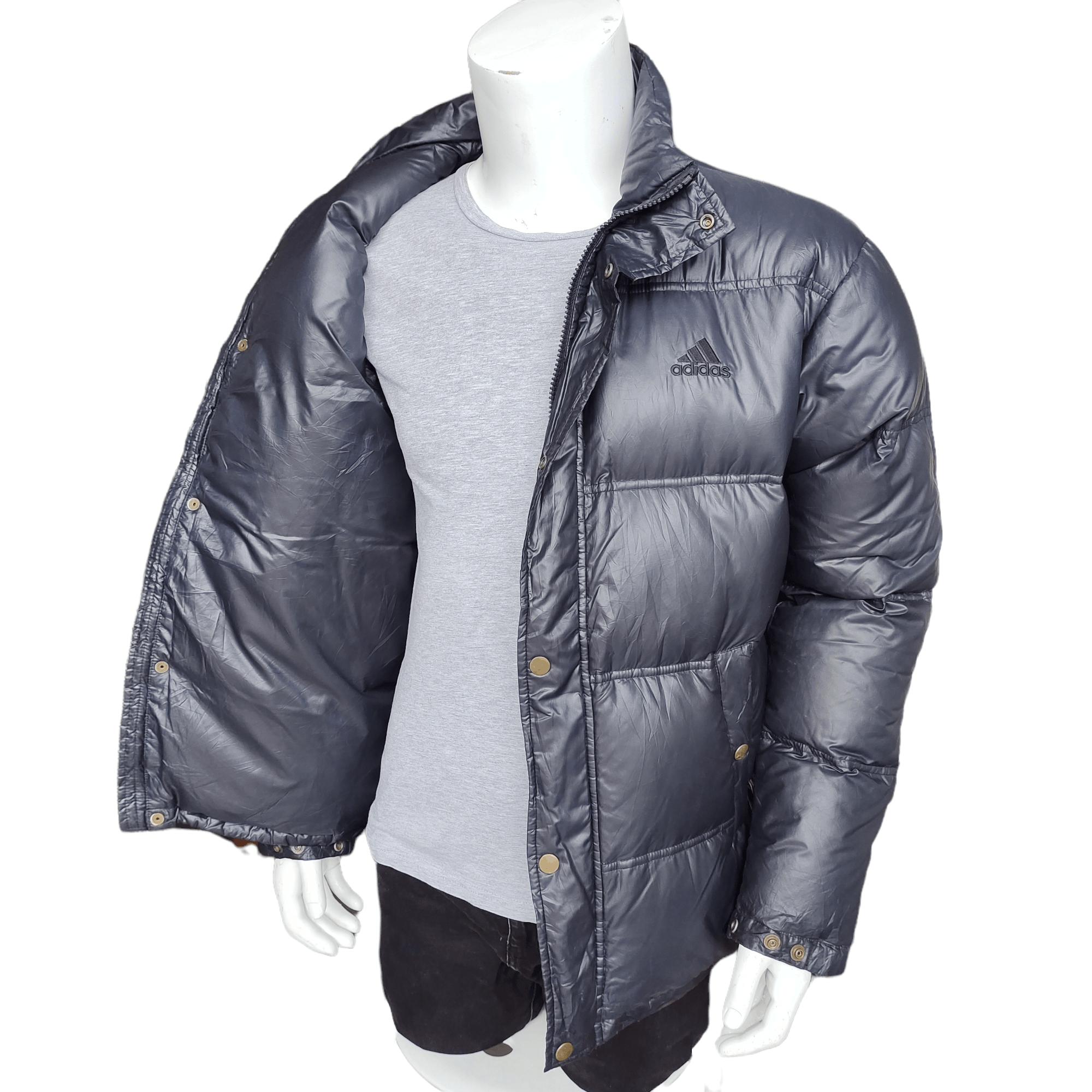 Adidas Vintage Adidas Puffer Jacket Size US L / EU 52-54 / 3 - 5 Thumbnail