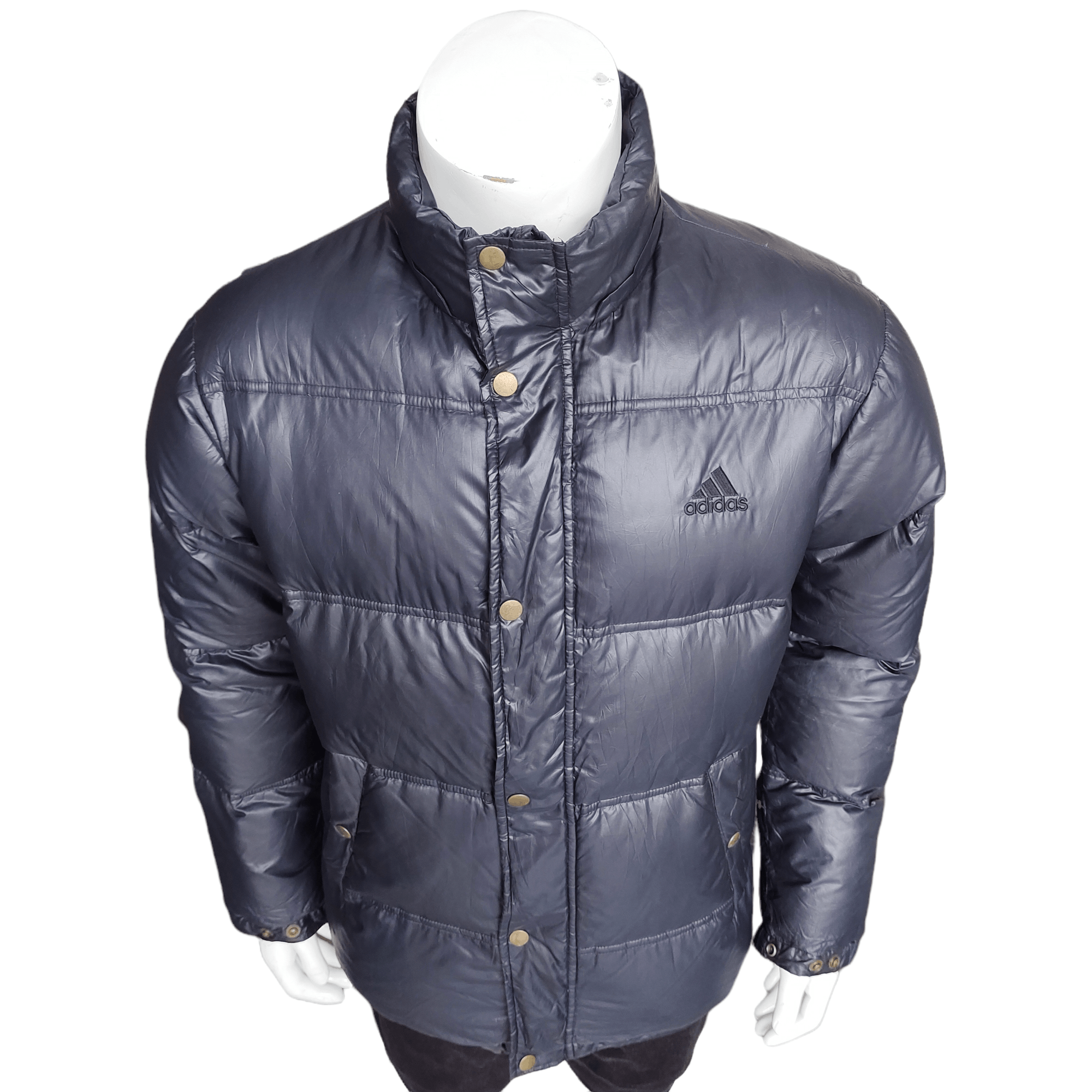Adidas Vintage Adidas Puffer Jacket Size US L / EU 52-54 / 3 - 8 Thumbnail