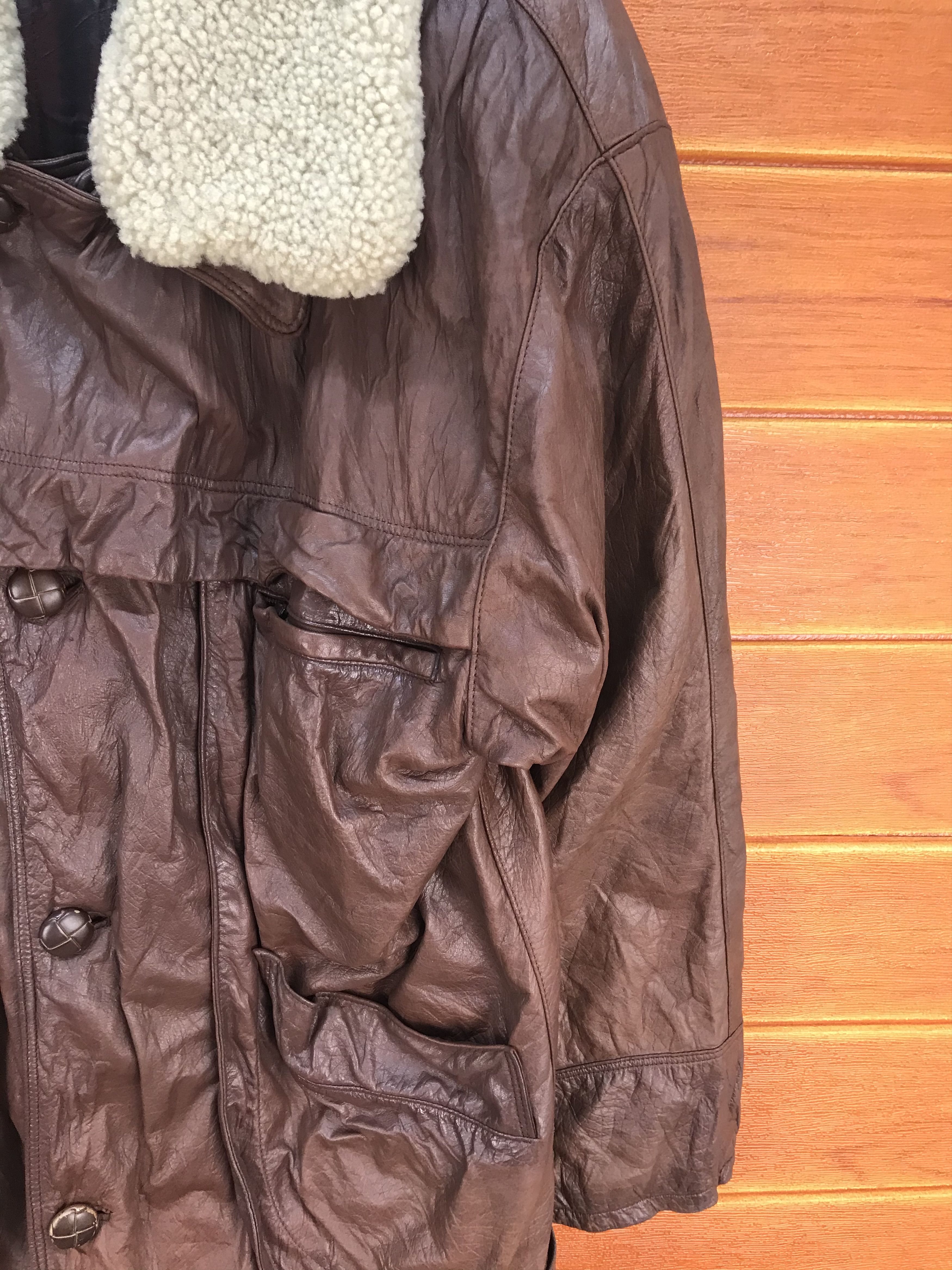 Genuine Leather ROBERTO TANTINI Made In Spain Leather Jacket Size US M / EU 48-50 / 2 - 5 Thumbnail