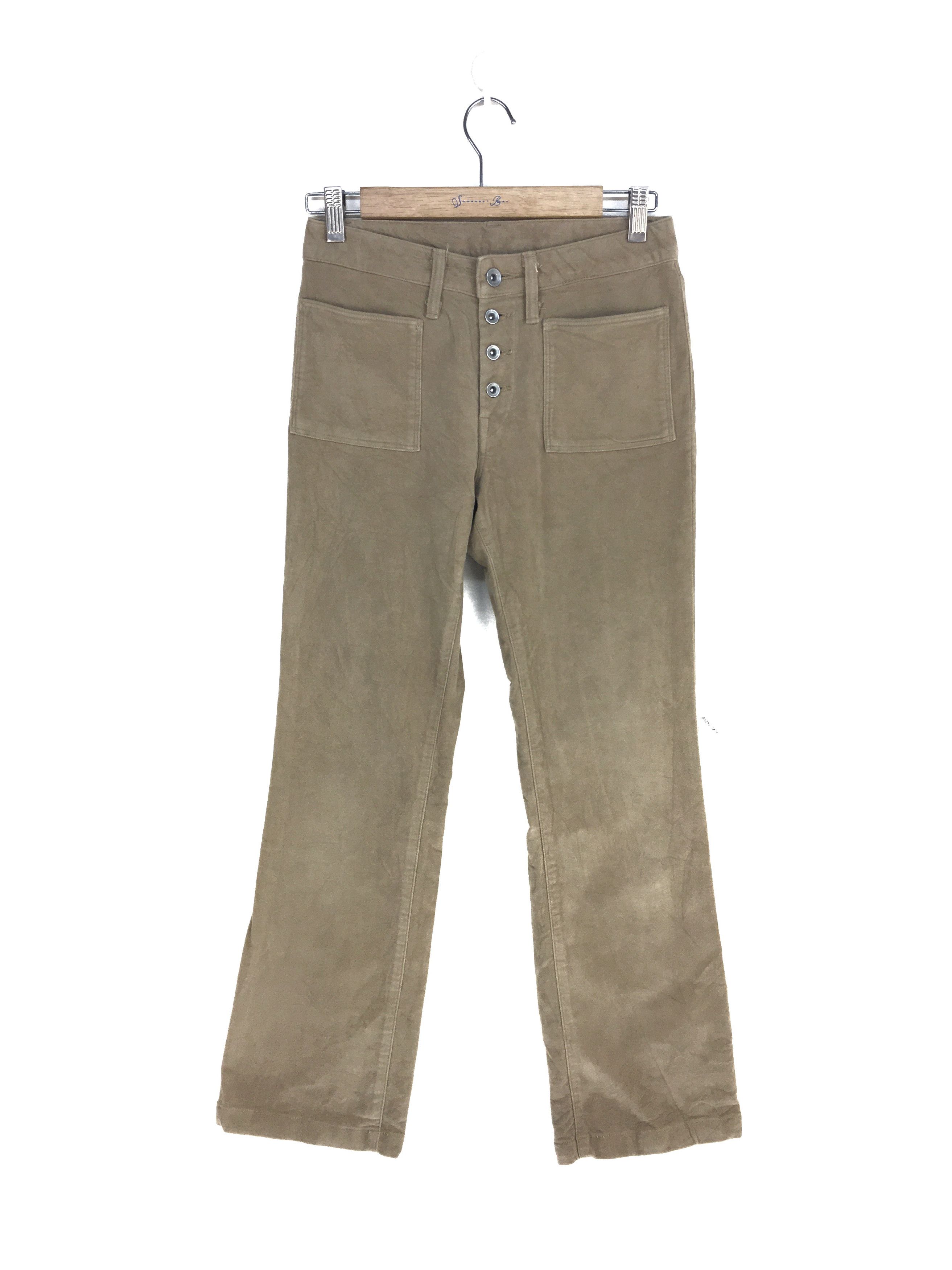 45rpm 45RPM Velvet Cotton Pants Size US 27 - 1 Thumbnail