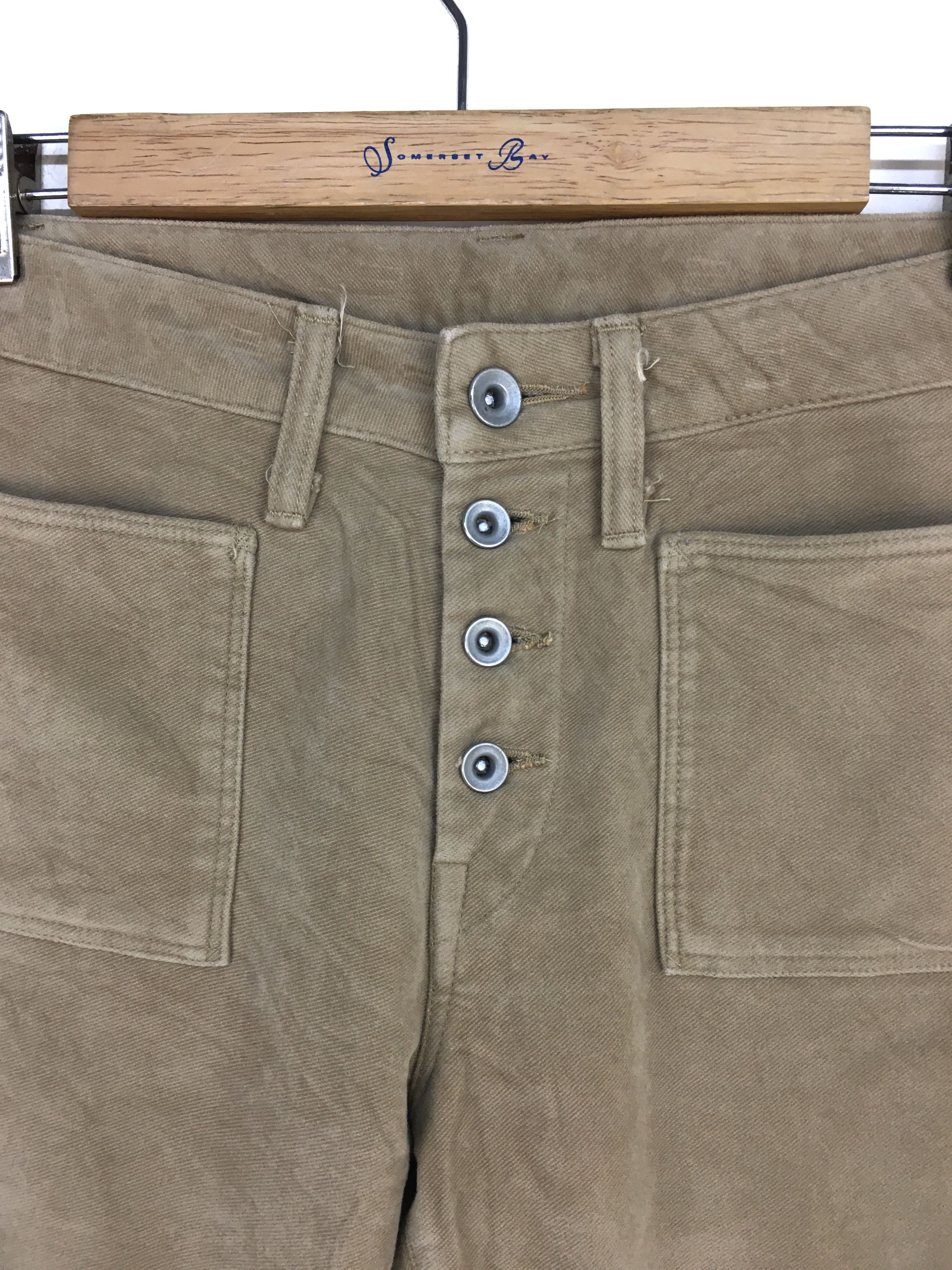 45rpm 45RPM Velvet Cotton Pants Size US 27 - 4 Thumbnail