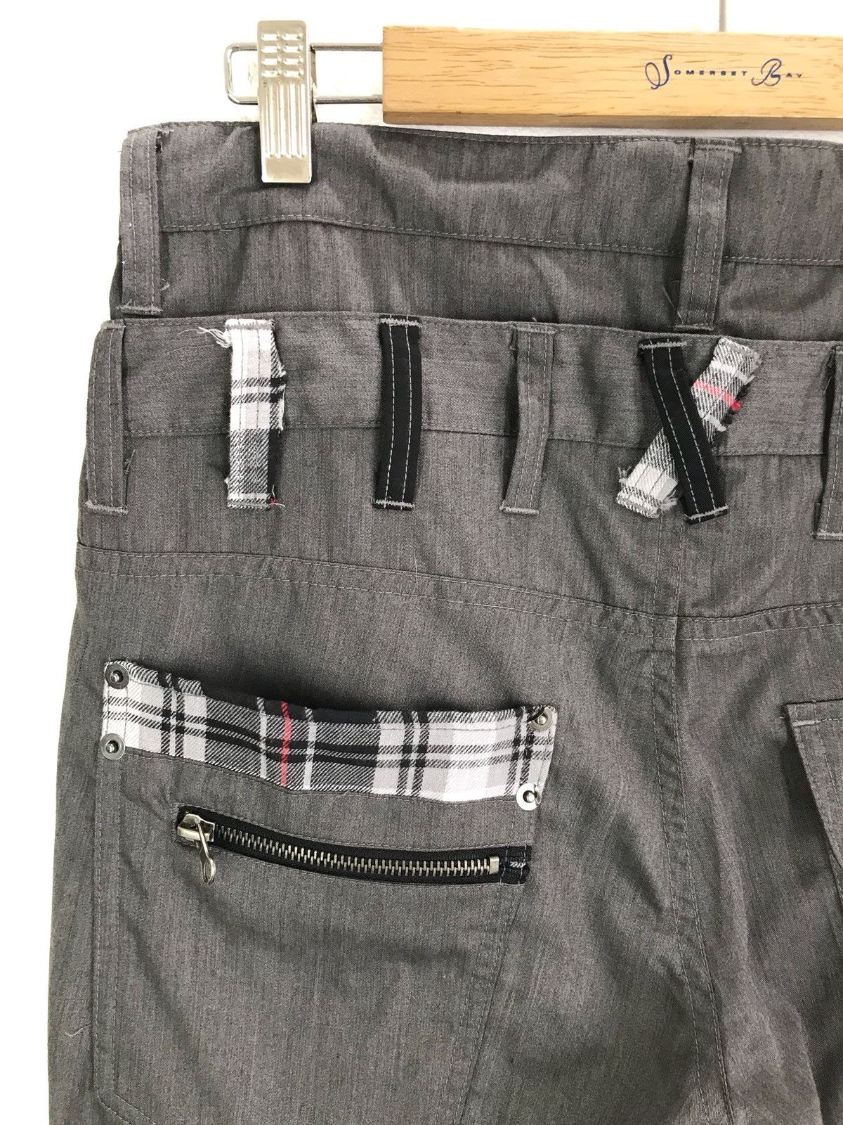 PPFM Japanese Double Waist Multi Zipper Trouser Pants Size US 33 - 10 Thumbnail