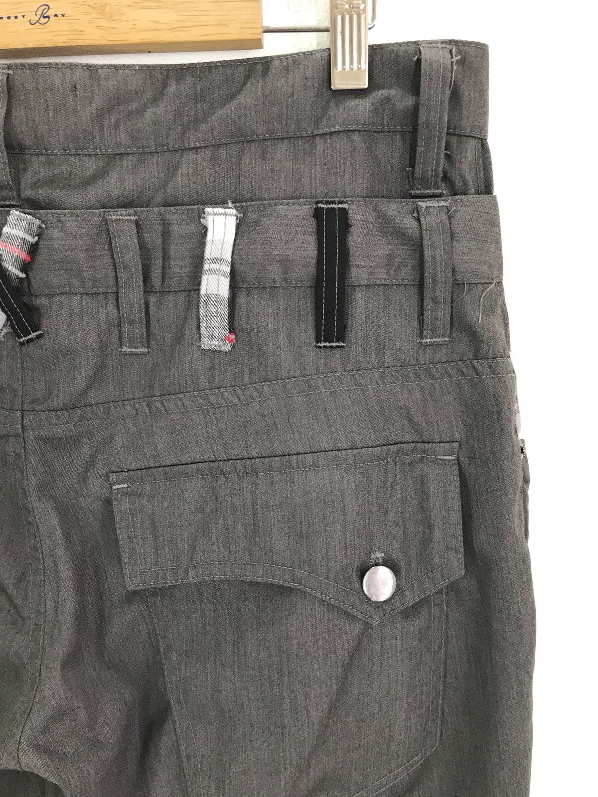 PPFM Japanese Double Waist Multi Zipper Trouser Pants Size US 33 - 11 Thumbnail