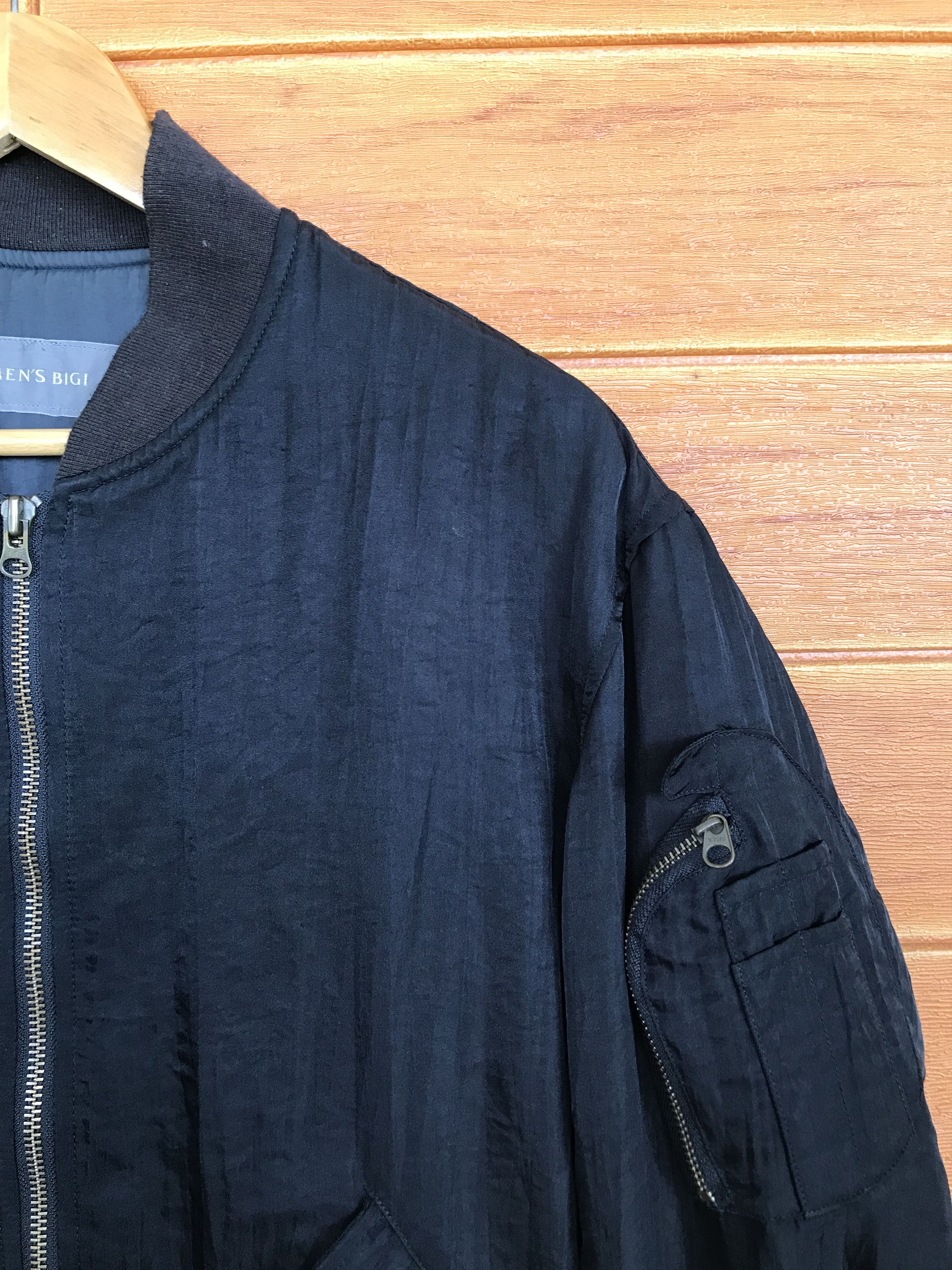BIGI Vintage MEN'S BIGI "Refined Style" Bomber Jacket Size US M / EU 48-50 / 2 - 12 Thumbnail