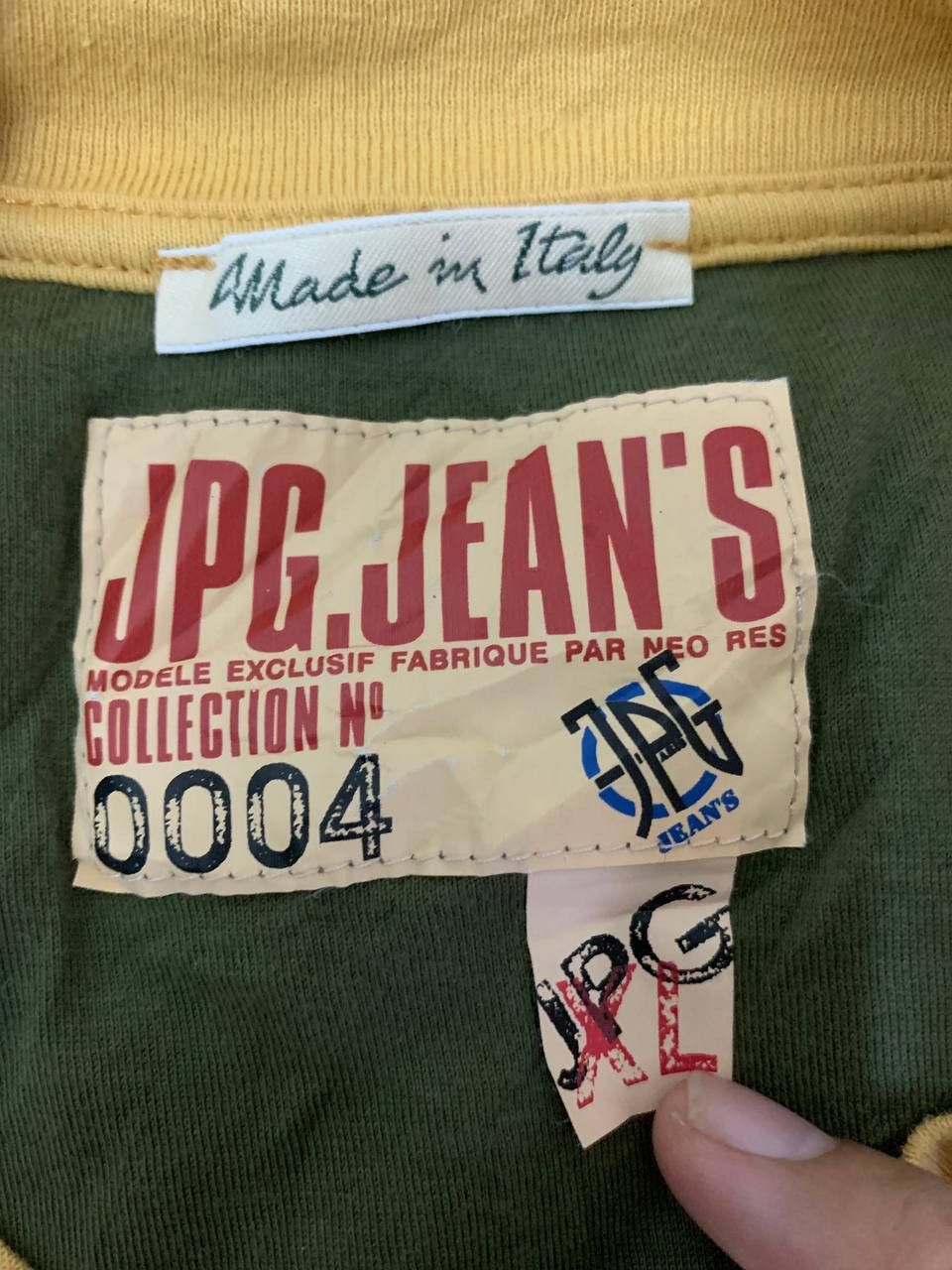 Jean Paul Gaultier Jean Paul Gaultier Double Layer Tee Collection 0004 Rare Size US M / EU 48-50 / 2 - 3 Thumbnail