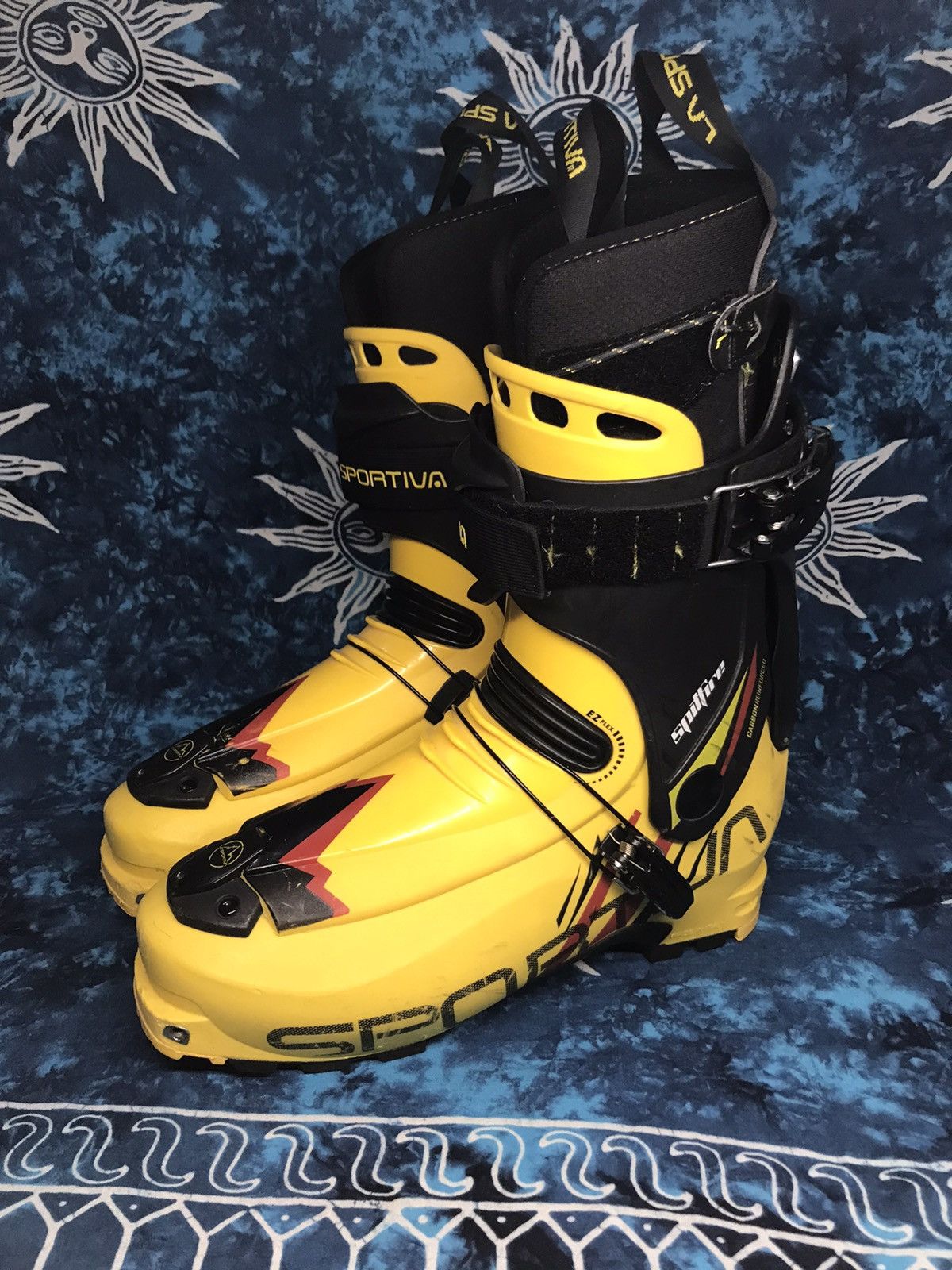 Vintage La Sportiva Spitfire CARBON Alpine Touring Ski Boots