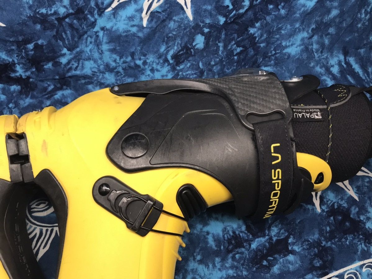 Carbon Vintage La Sportiva Spitfire CARBON Alpine Touring Ski Boots Size US 10 / EU 43 - 10 Thumbnail