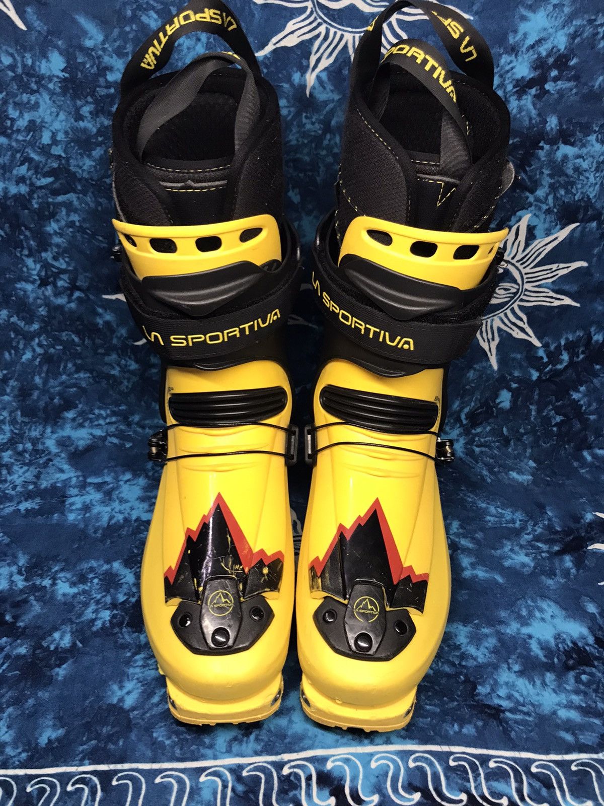 Carbon Vintage La Sportiva Spitfire CARBON Alpine Touring Ski Boots Size US 10 / EU 43 - 2 Thumbnail