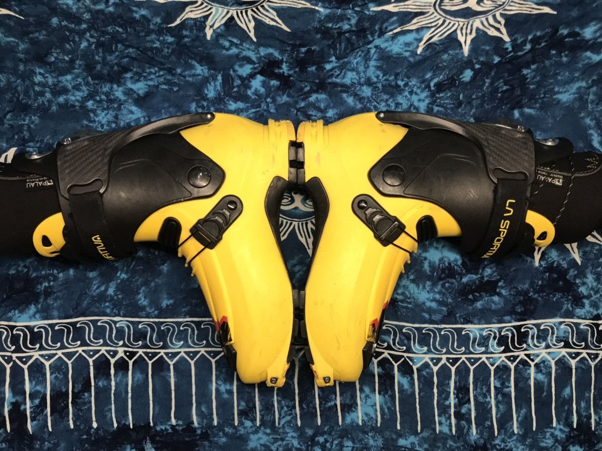 Carbon Vintage La Sportiva Spitfire CARBON Alpine Touring Ski Boots Size US 10 / EU 43 - 5 Thumbnail