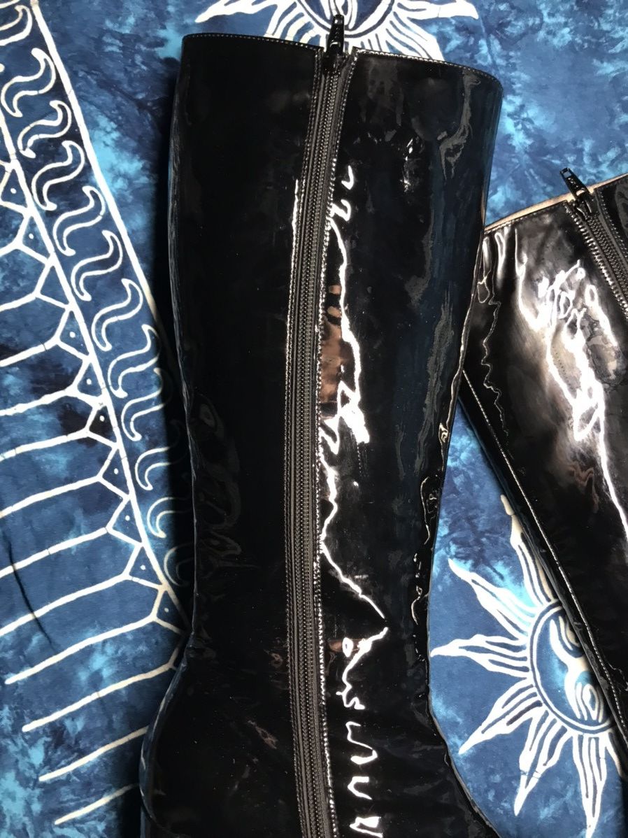 Other Vintage Patent leather boots Guglielmo Rotta made in italy Size US 6 / IT 36 - 14 Thumbnail