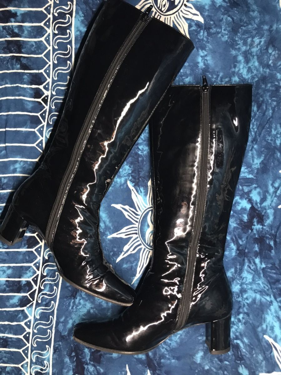 Other Vintage Patent leather boots Guglielmo Rotta made in italy Size US 6 / IT 36 - 9 Thumbnail