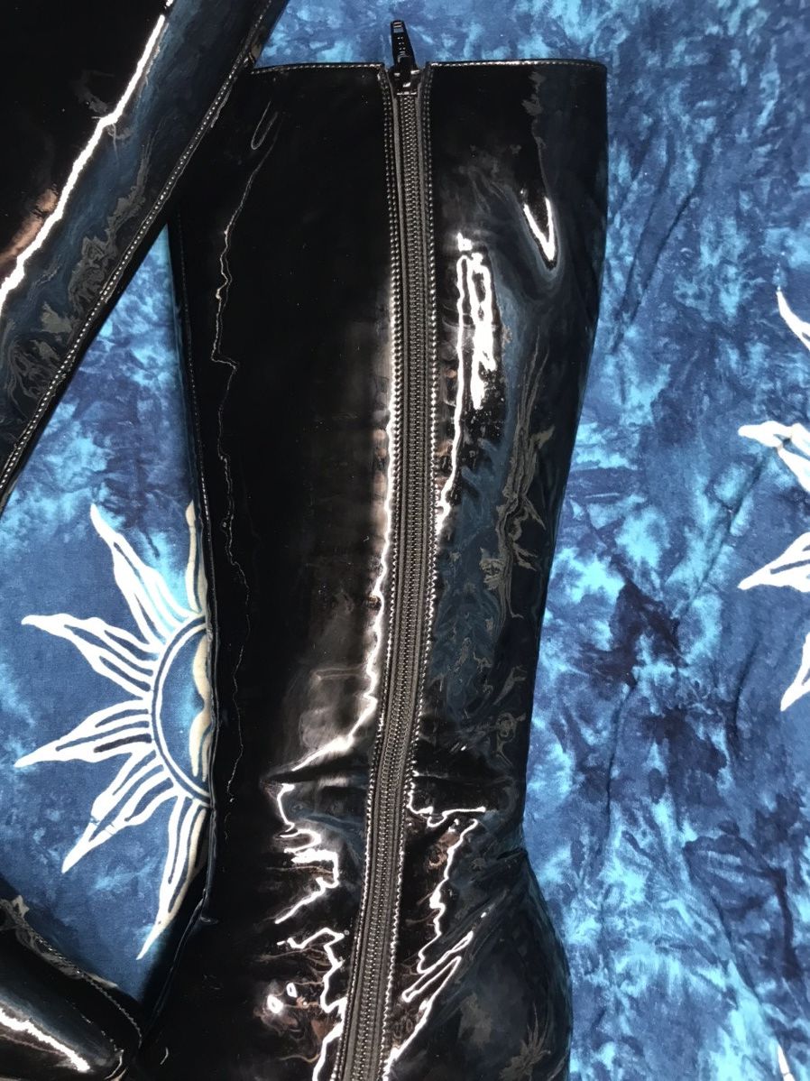 Other Vintage Patent leather boots Guglielmo Rotta made in italy Size US 6 / IT 36 - 13 Thumbnail