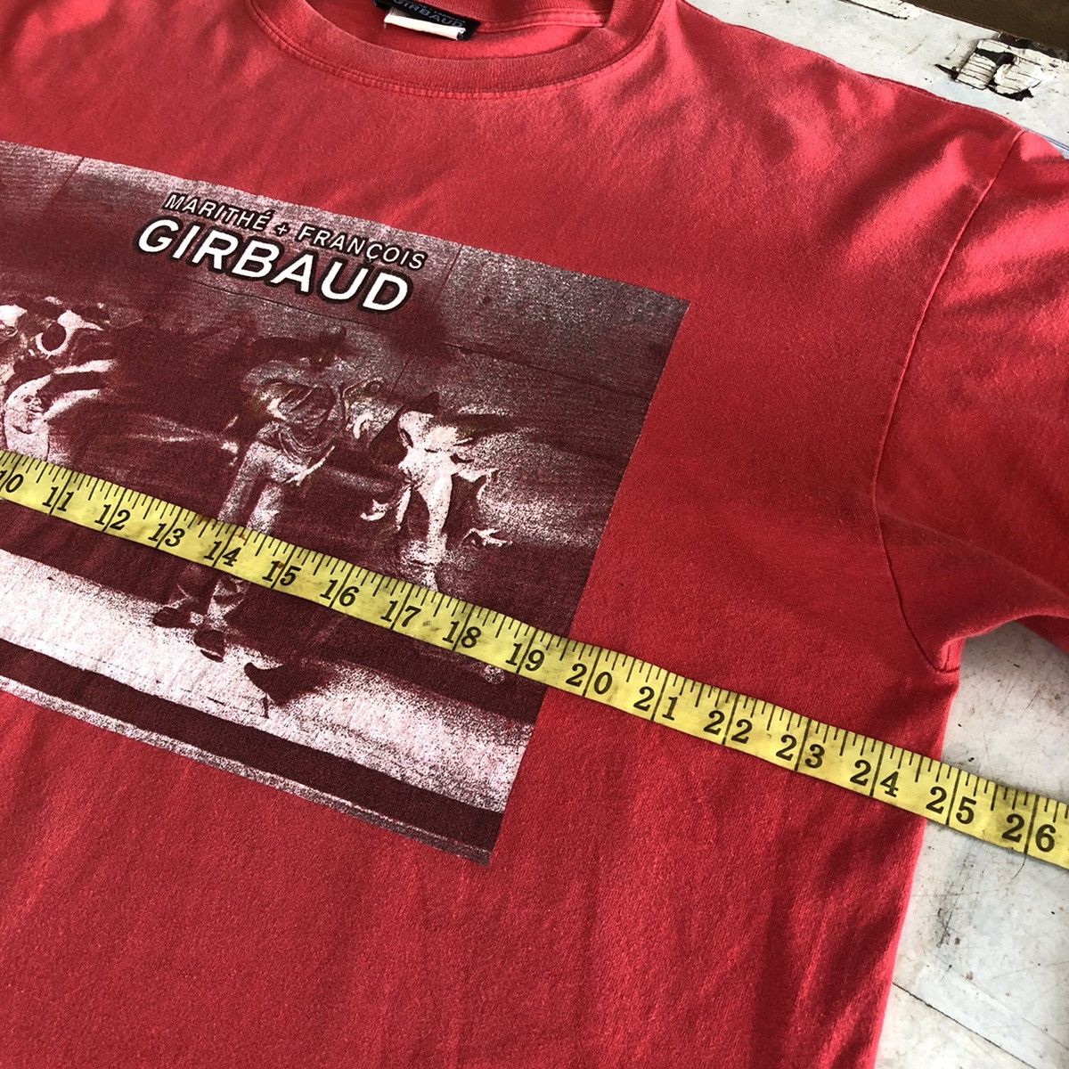 Marithe + Francois Girbaud × Vintage Rare Vintage Marithe Fancois Girbaud Made in USA tee Size US XL / EU 56 / 4 - 5 Thumbnail