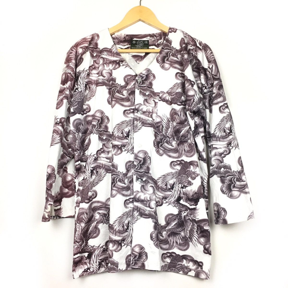 Sandan Tobi Japan Button Up Top Shirt Sleepwear