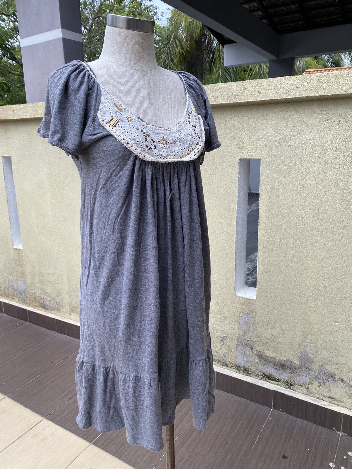 Issey Miyake grey top Size M / US 6-8 / IT 42-44 - 2 Thumbnail