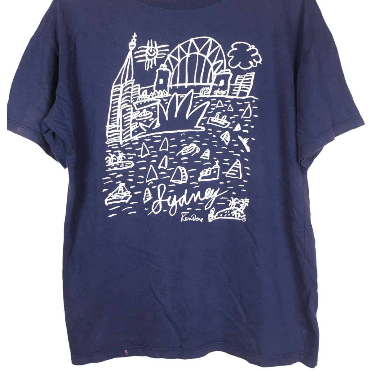 Vintage Vtg Ken Done Iconic Sydney Opera Australian Art T-Shirt Size US M / EU 48-50 / 2 - 3 Thumbnail