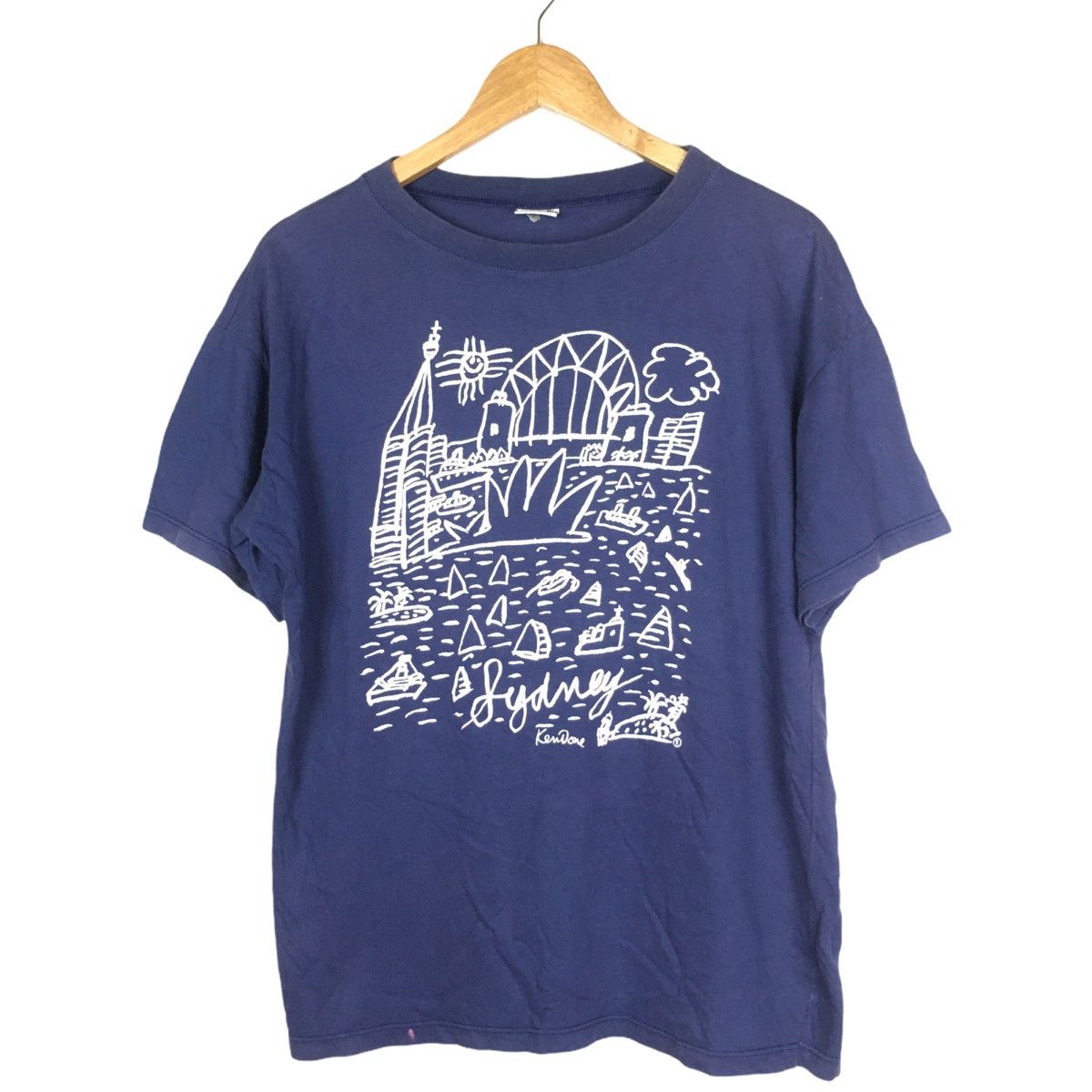 Vintage Vtg Ken Done Iconic Sydney Opera Australian Art T-Shirt Size US M / EU 48-50 / 2 - 1 Thumbnail