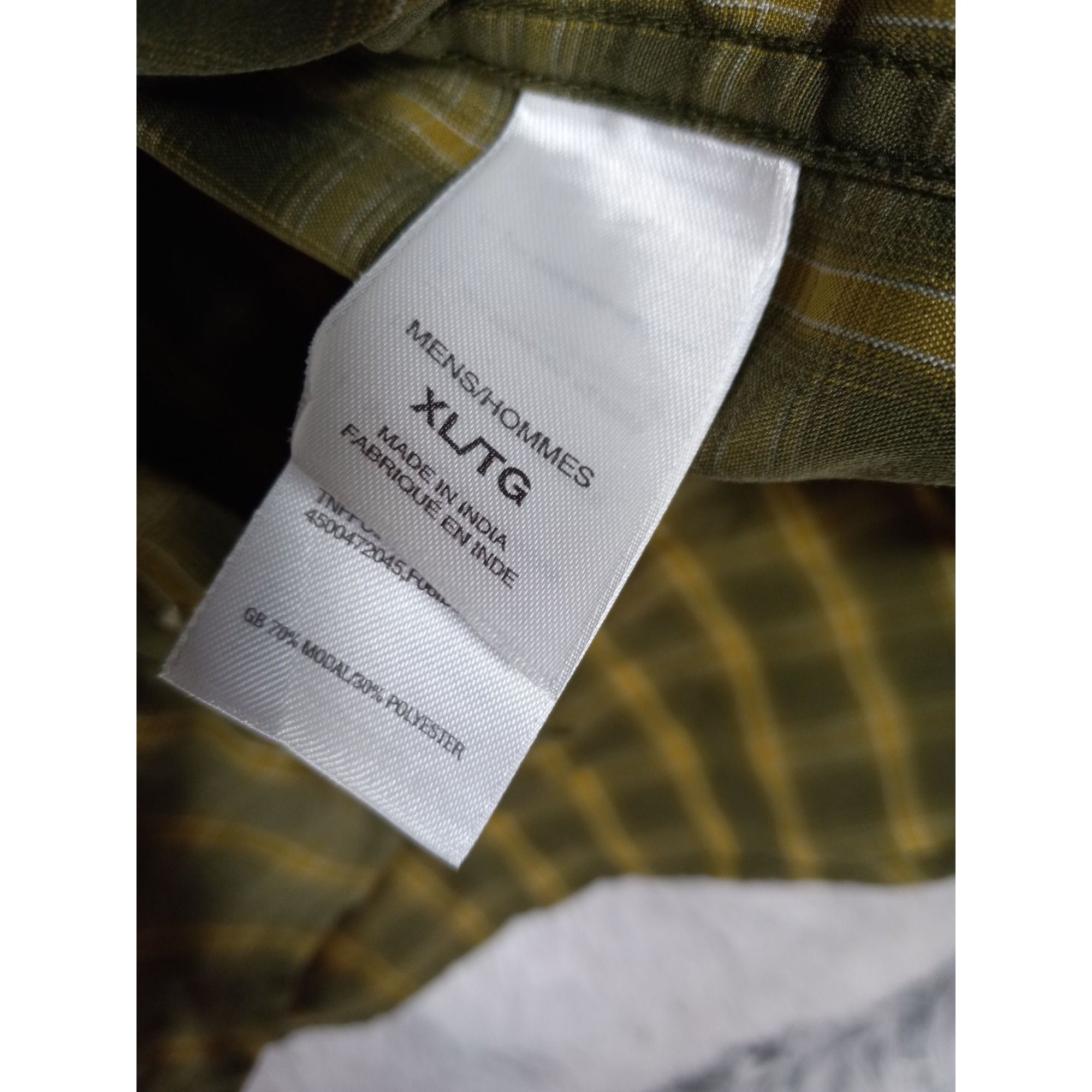 The North Face The North Face Shirt Mens XL Green Plaid Long Sleeve Modal B Size US XL / EU 56 / 4 - 7 Thumbnail