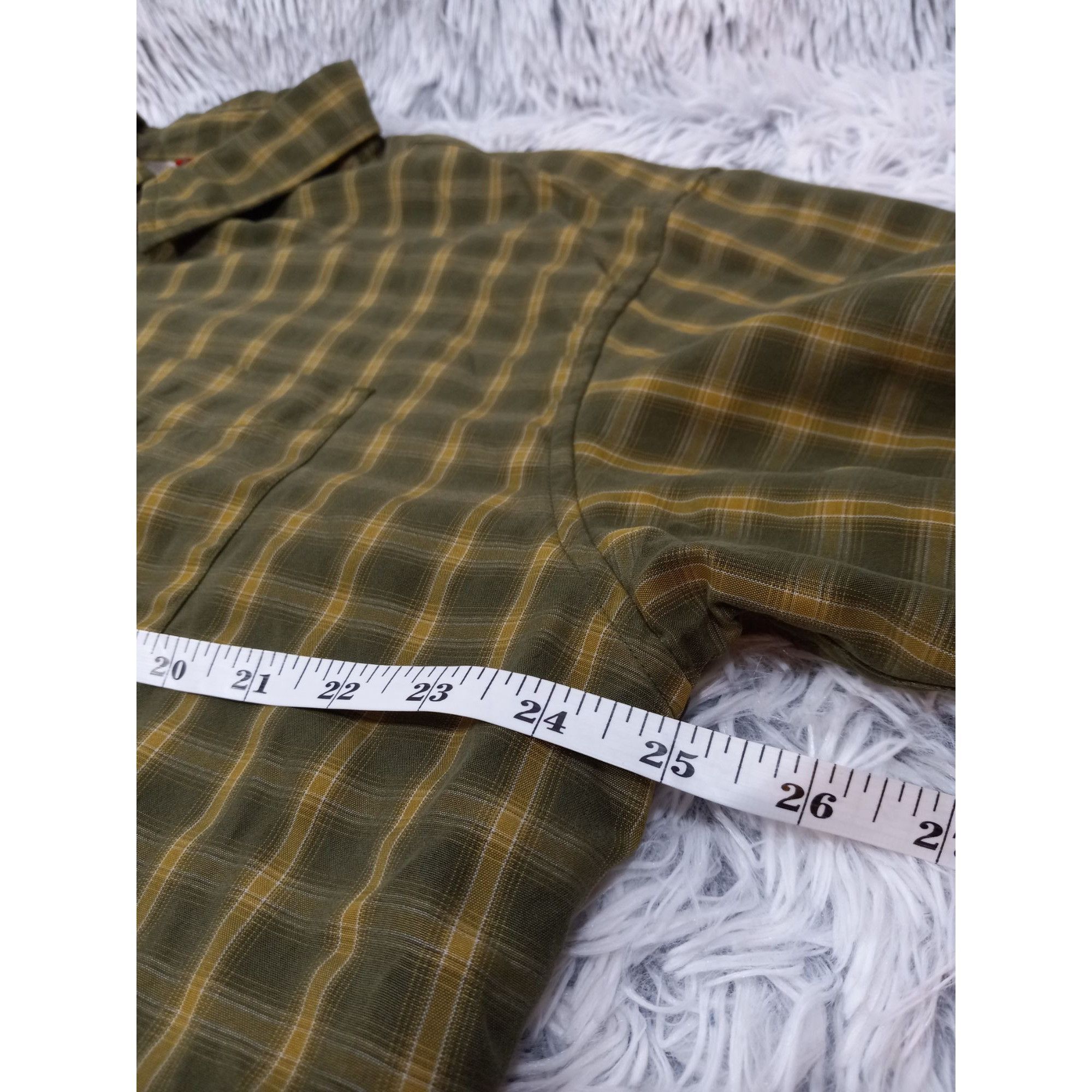 The North Face The North Face Shirt Mens XL Green Plaid Long Sleeve Modal B Size US XL / EU 56 / 4 - 3 Thumbnail