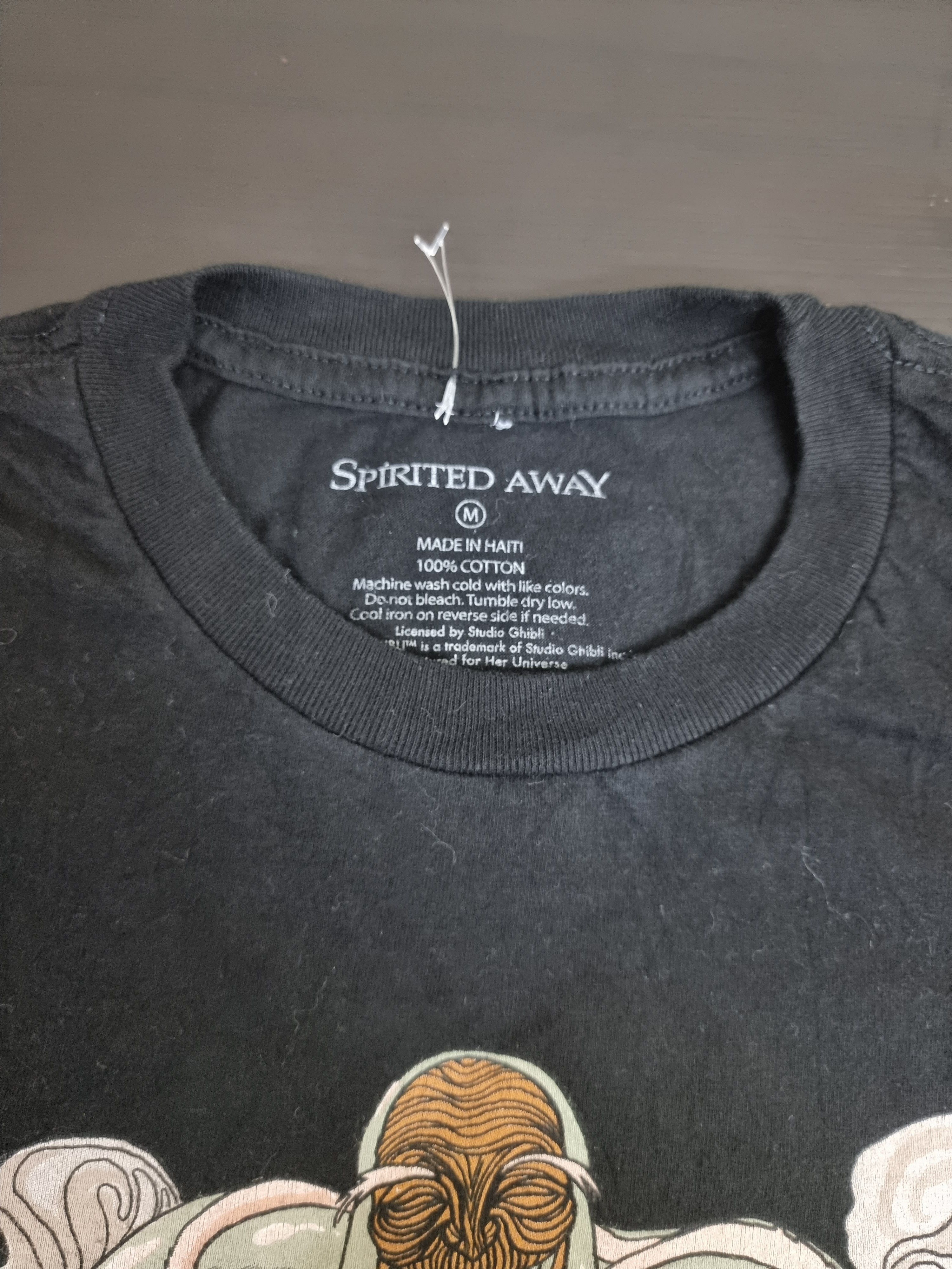 Anime Studio Ghibli 2001 movie SPIRITED AWAY shirt Size US M / EU 48-50 / 2 - 6 Thumbnail
