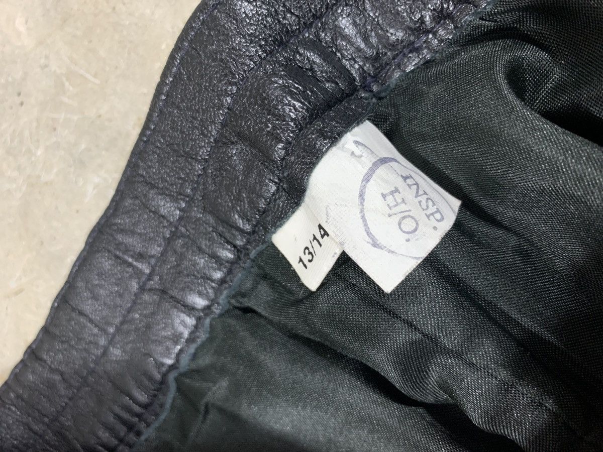 Leather × Vintage Vintage Black Leather Pants Size 30" / US 8 / IT 44 - 7 Thumbnail