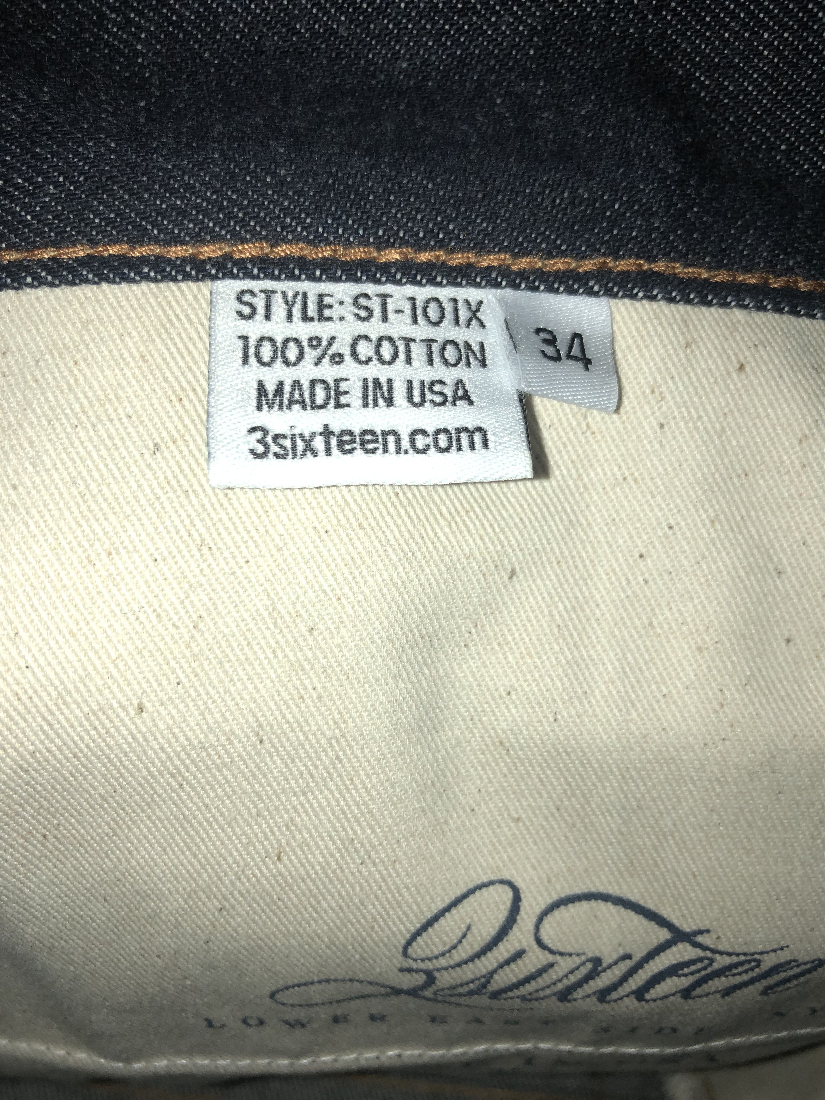 3sixteen ST-101x Size US 34 / EU 50 - 6 Thumbnail