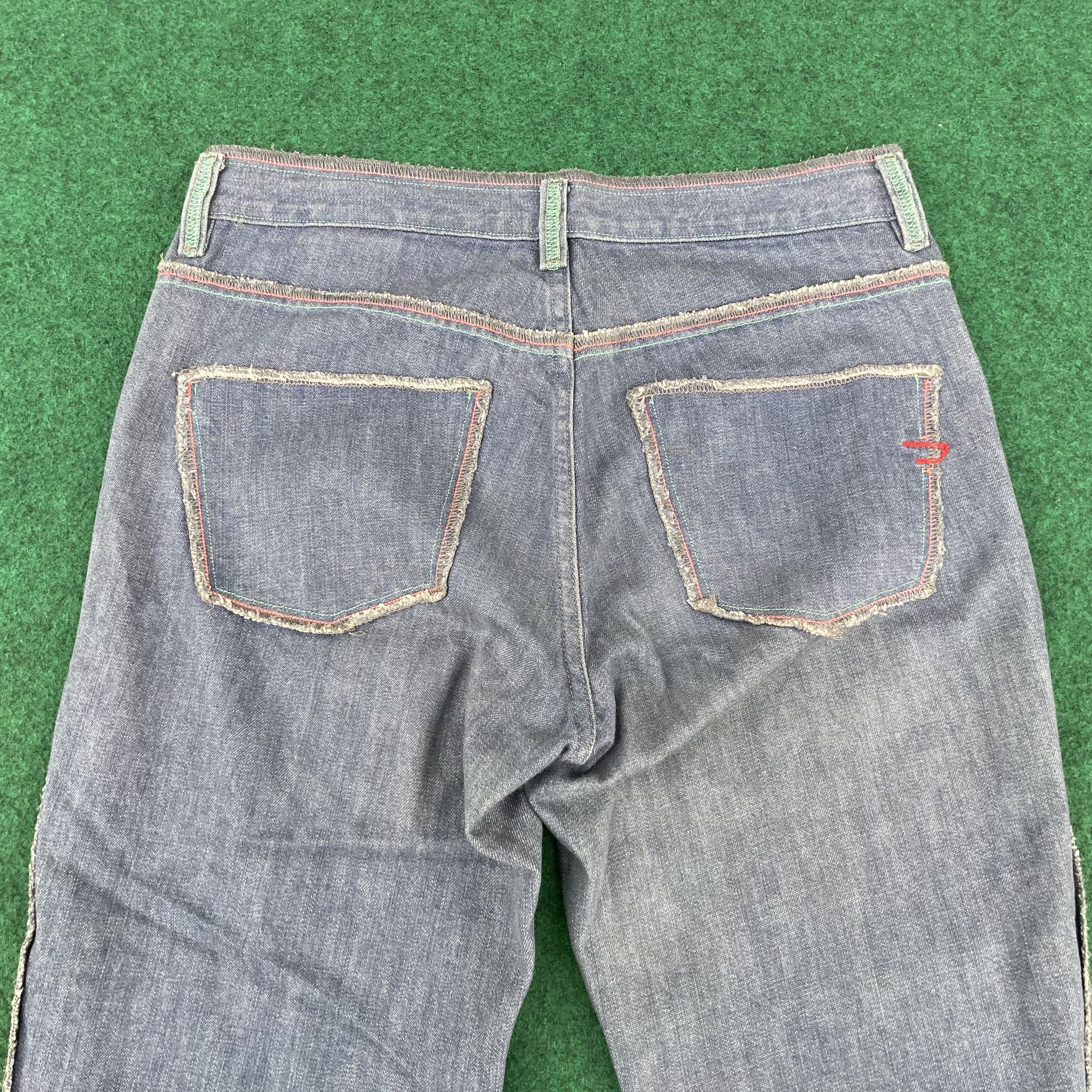 Diesel × Japanese Brand Vtg Diesel Industry Workwear Sz 29 Women Jeans Pants Jeans Size 29" - 9 Thumbnail