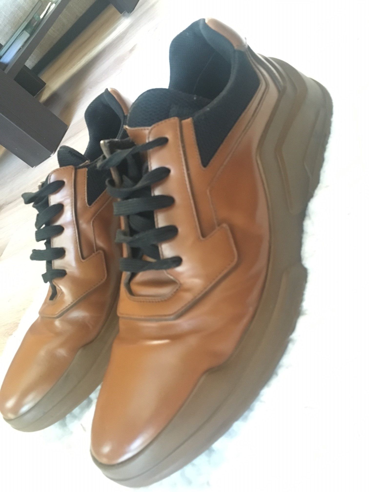 Prada Prada rubber sole sneakers 10 11 Size US 11 / EU 44 - 3 Thumbnail