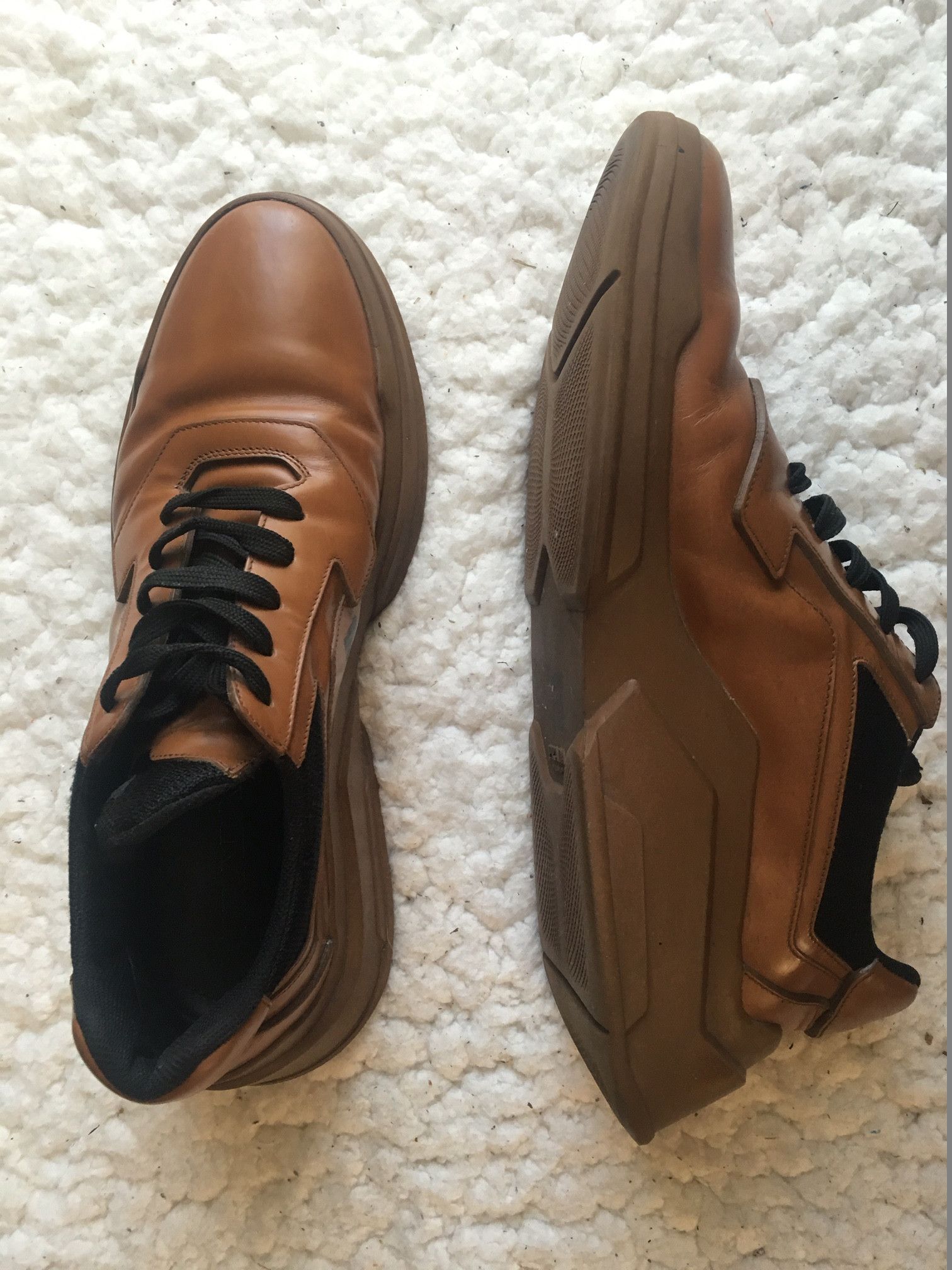 Prada Prada rubber sole sneakers 10 11 Size US 11 / EU 44 - 1 Preview
