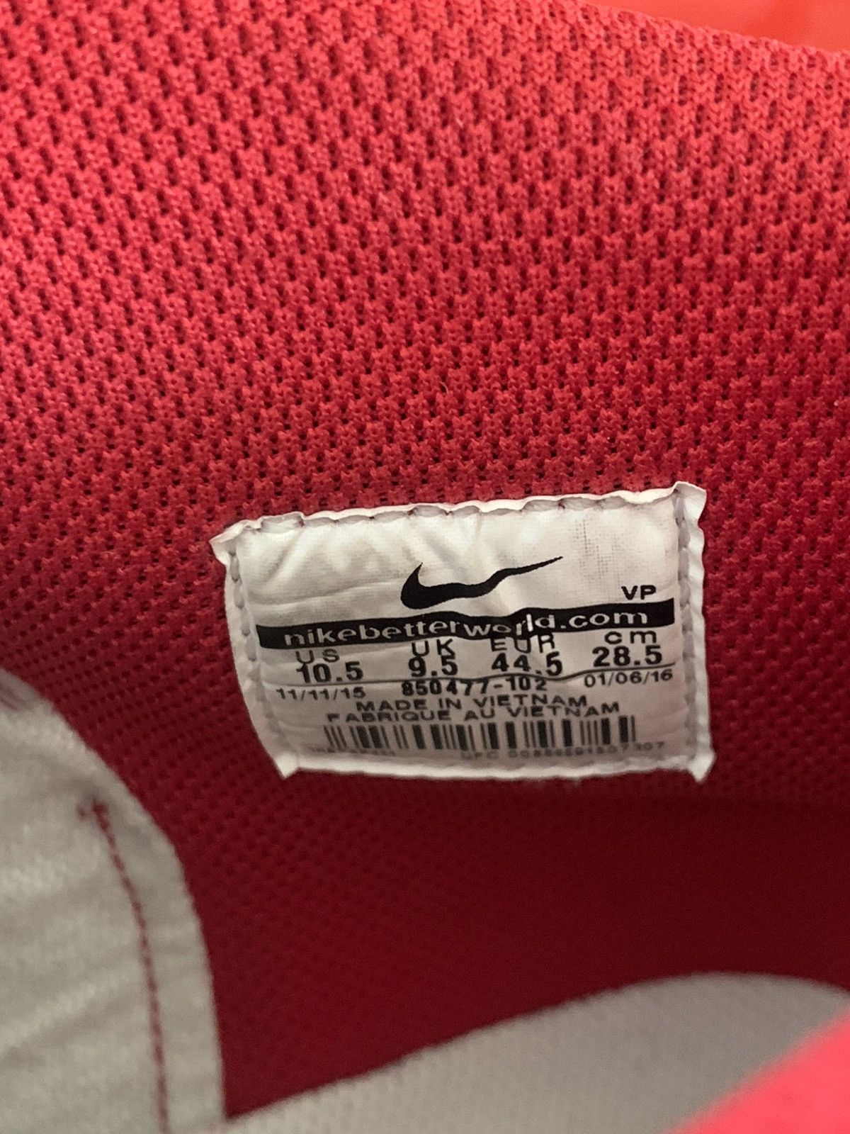 Nike Nike Dunk High 2016 St Johns Size US 10.5 / EU 43-44 - 10 Thumbnail