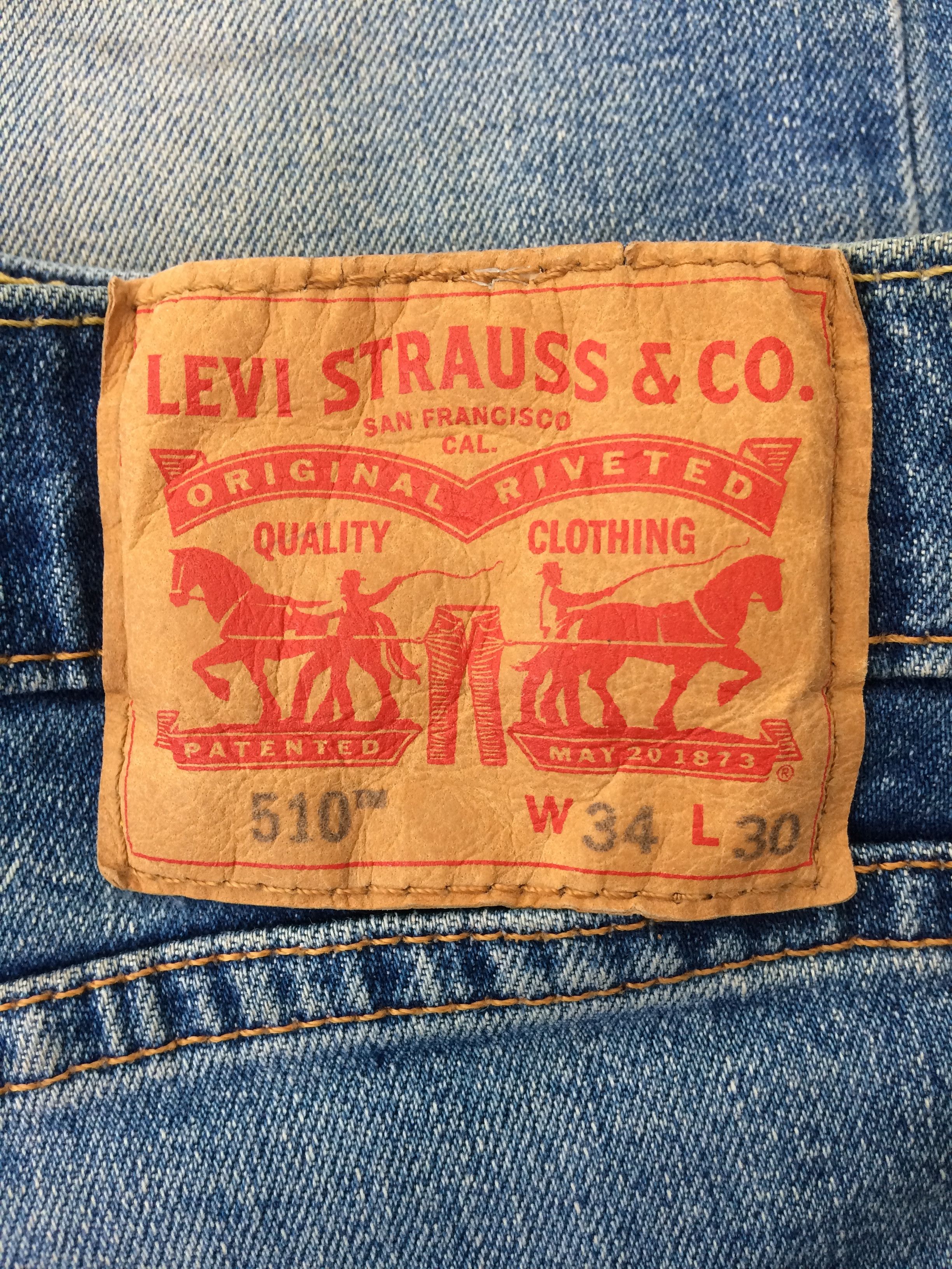 Levi's × Vintage Distressed Levis 510 Jeans #B-066 Size US 34 / EU 50 - 7 Thumbnail