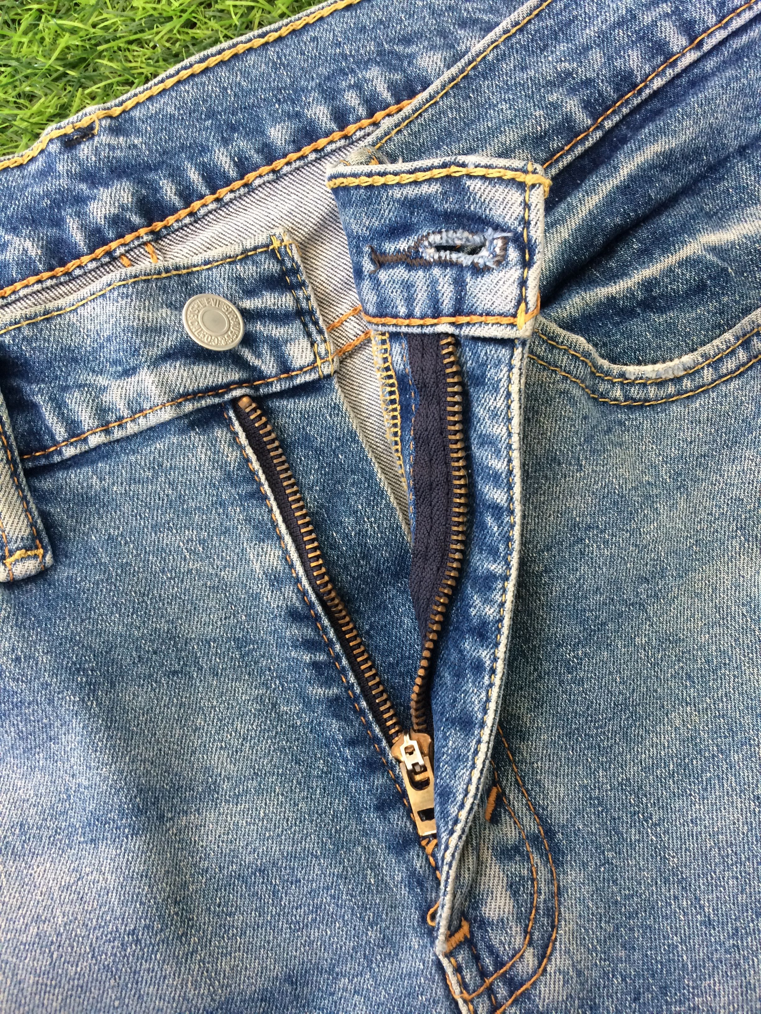 Levi's × Vintage Distressed Levis 510 Jeans #B-066 Size US 34 / EU 50 - 3 Thumbnail