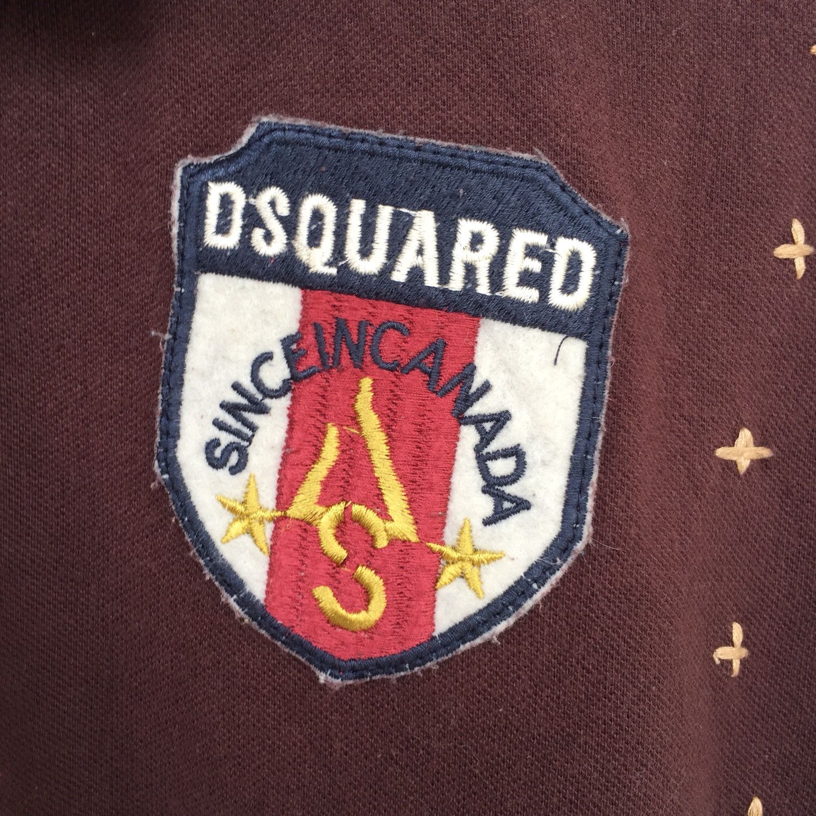 Dsquared2 DSquared2 Logo Embroidered Chocolate Polo Shirt Size US L / EU 52-54 / 3 - 5 Thumbnail