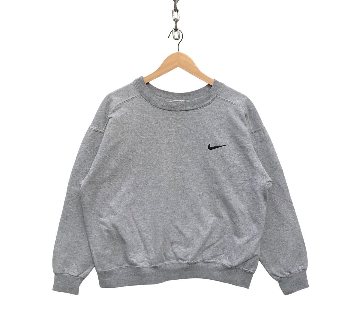 Nike Vintage 90s Nike USA Swoosh Logo Streetwear Sweatshirt Size US M / EU 48-50 / 2 - 1 Thumbnail