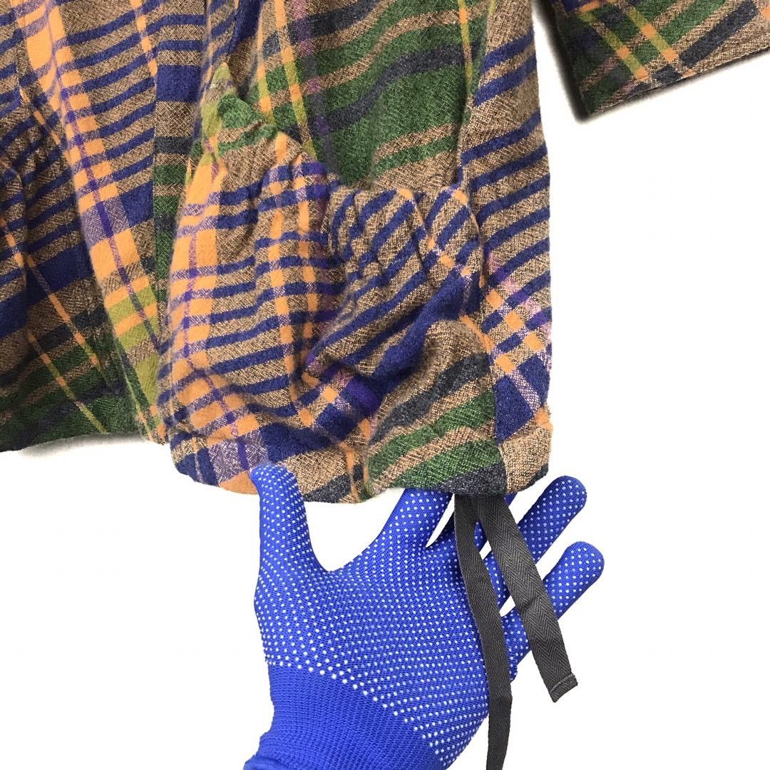 Designer × Japanese Brand Cube Japan yohji yamamoto inspired wool tartan unisex Size M / US 6-8 / IT 42-44 - 8 Thumbnail